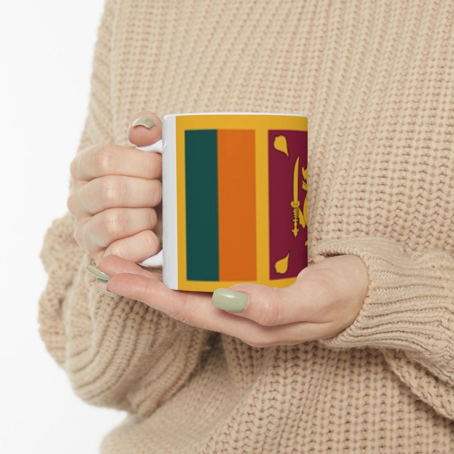 Ceramic Mug, 11oz -- Sri Lanka