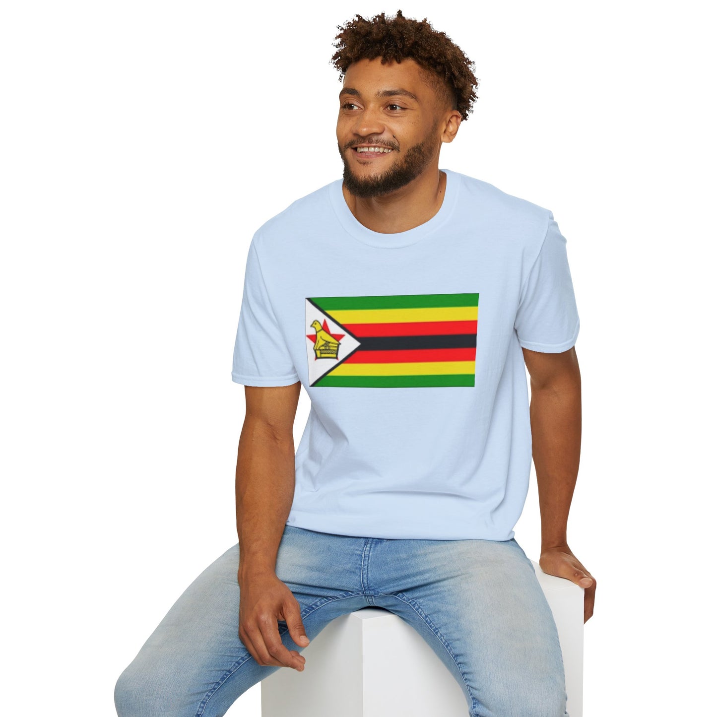 Unisex Softstyle T-Shirt -- Zimbabwe