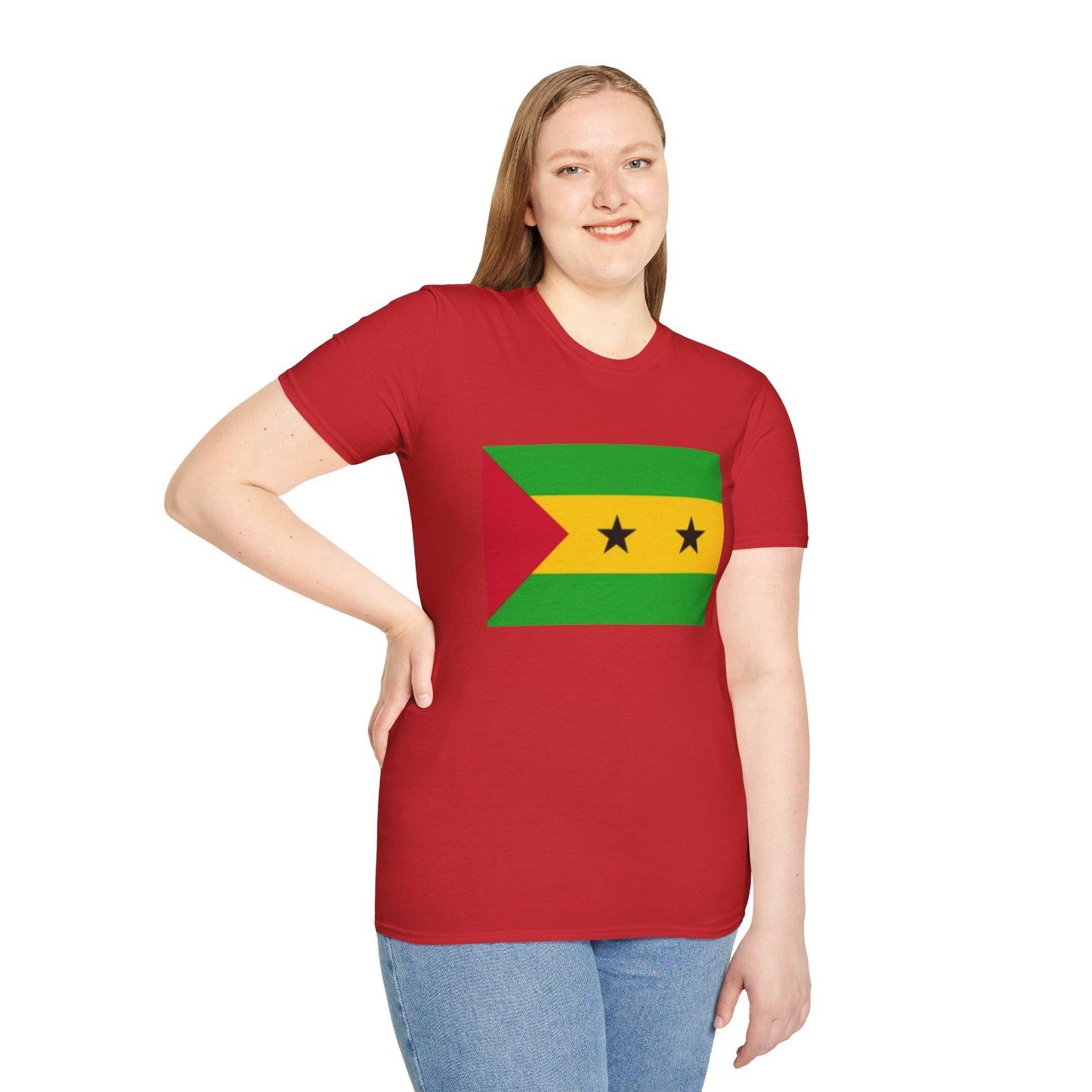 Unisex Softstyle T-Shirt -- Sao Tome and Principe