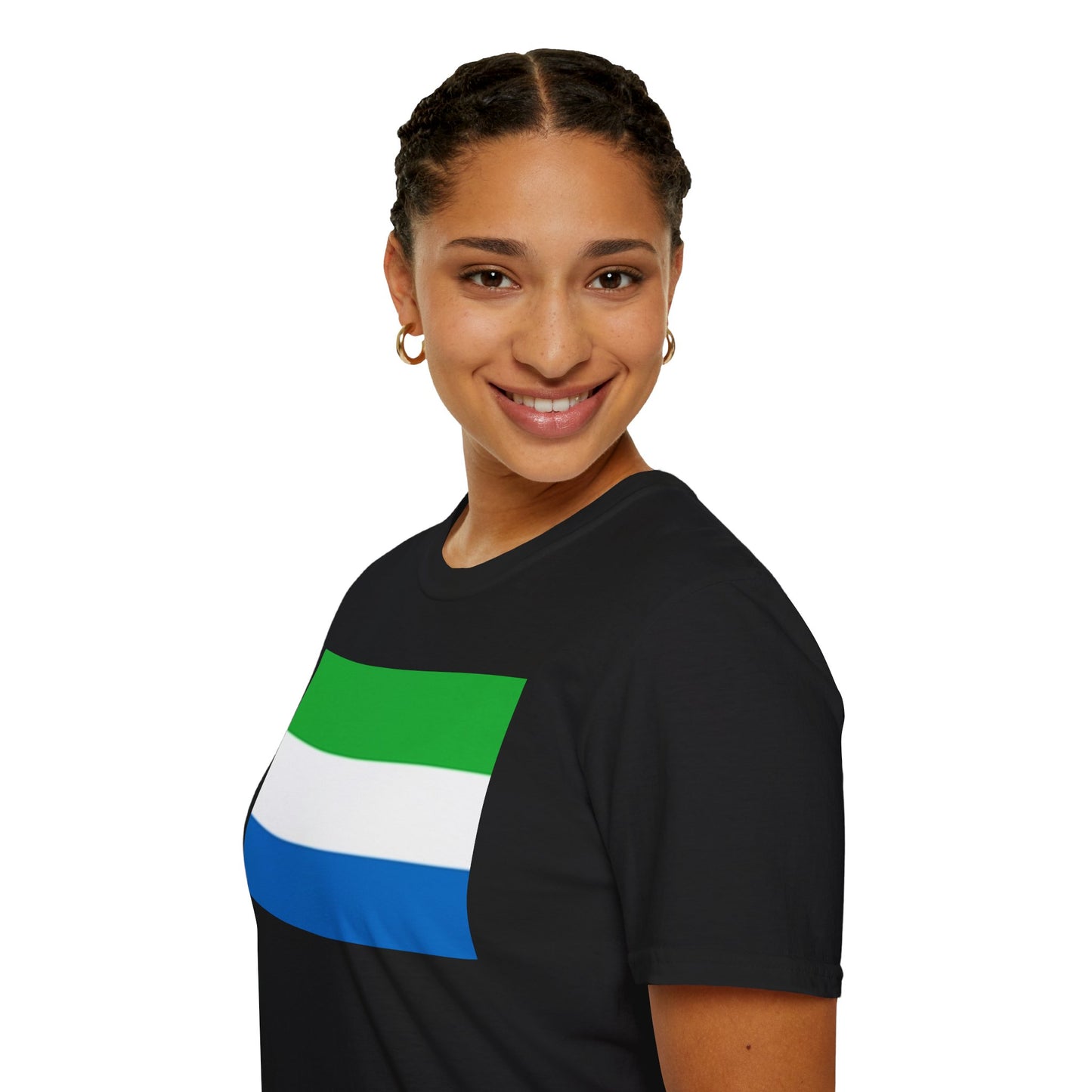 Unisex Softstyle T-Shirt -- Sierra Leone