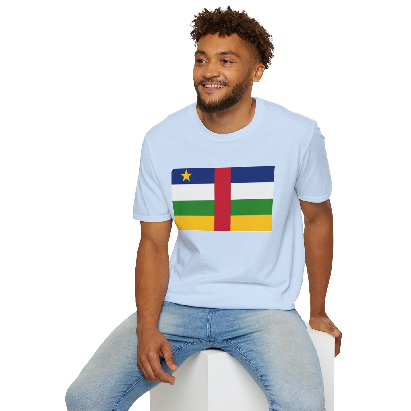 Unisex Softstyle T-Shirt - Central African Republic