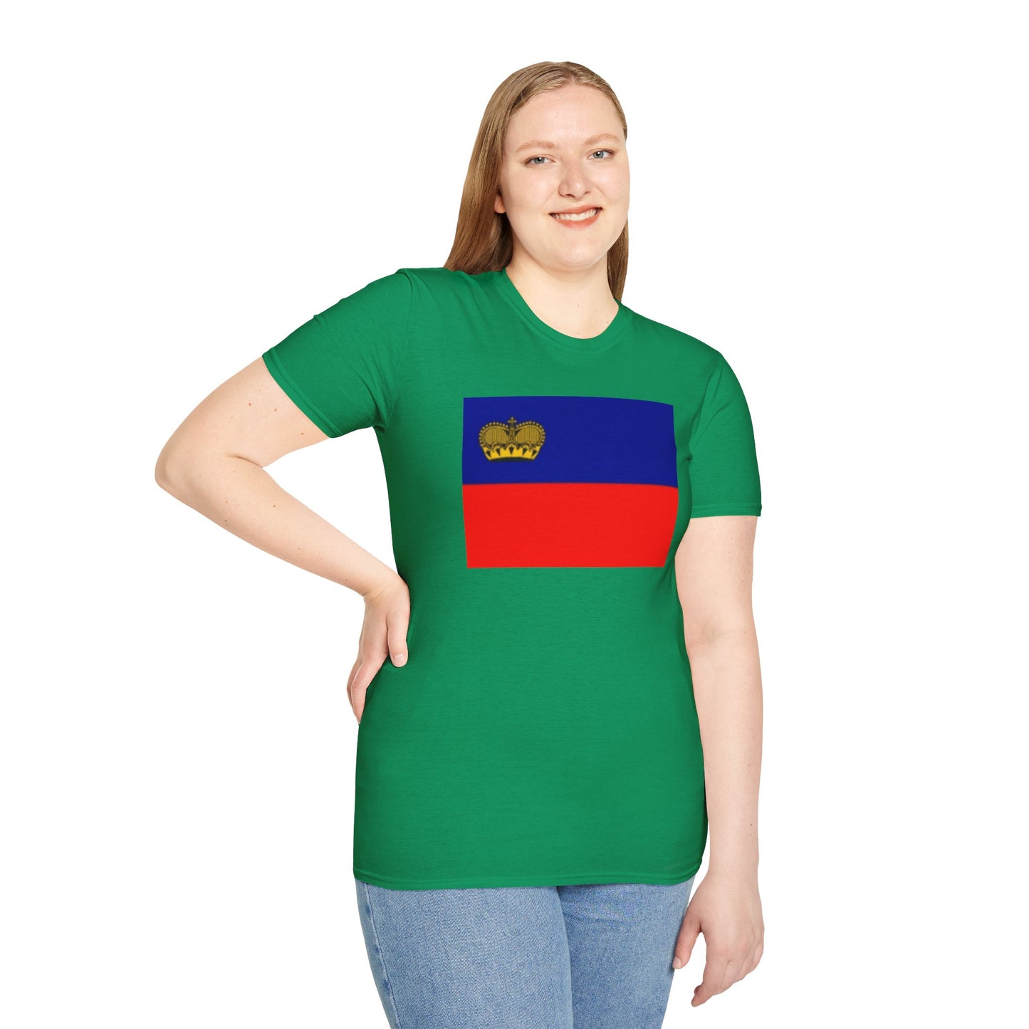 Unisex Softstyle T-Shirt -- Liechtenstein