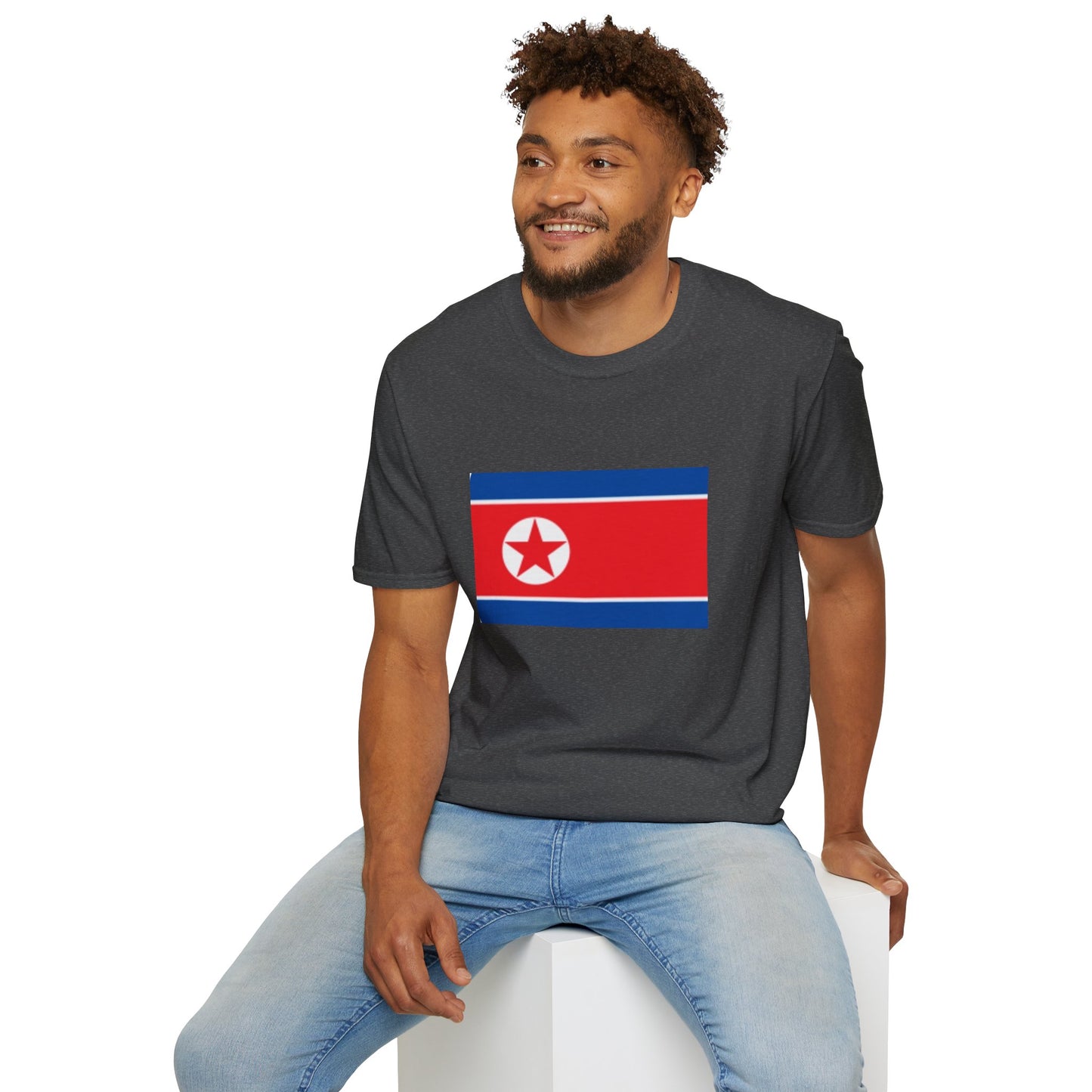 Unisex Softstyle T-Shirt -- North Korea