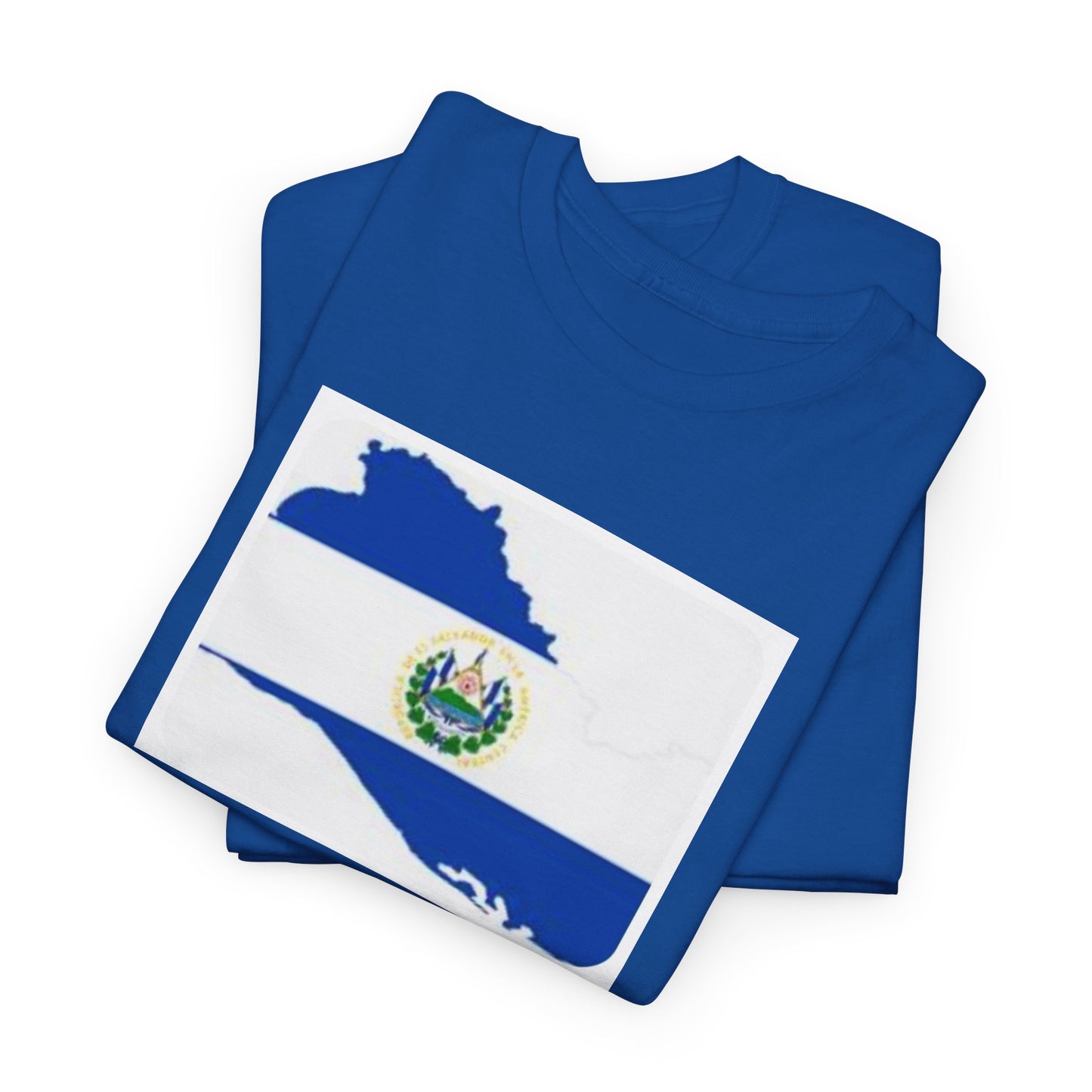 Unisex Heavy Cotton Tee -- el Salvador flag and map