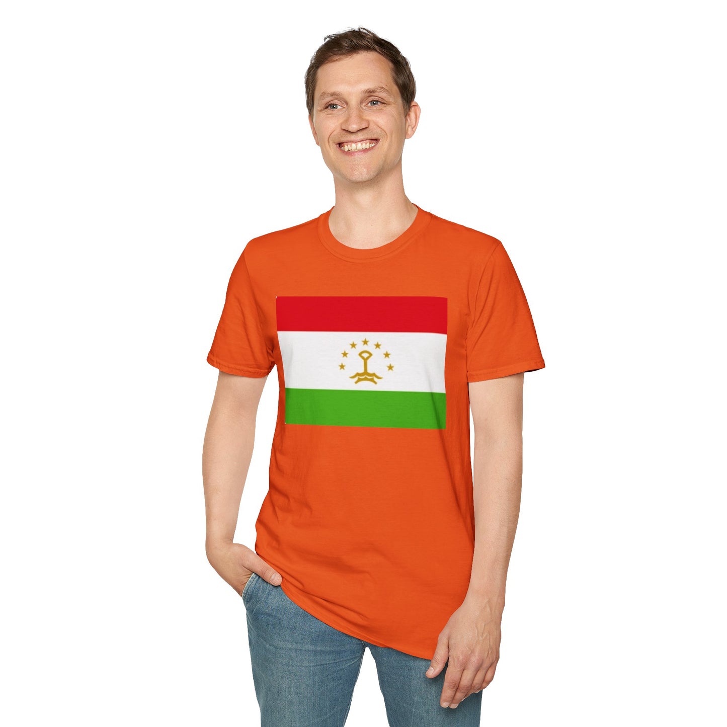Unisex Softstyle T-Shirt -- Tajikistan