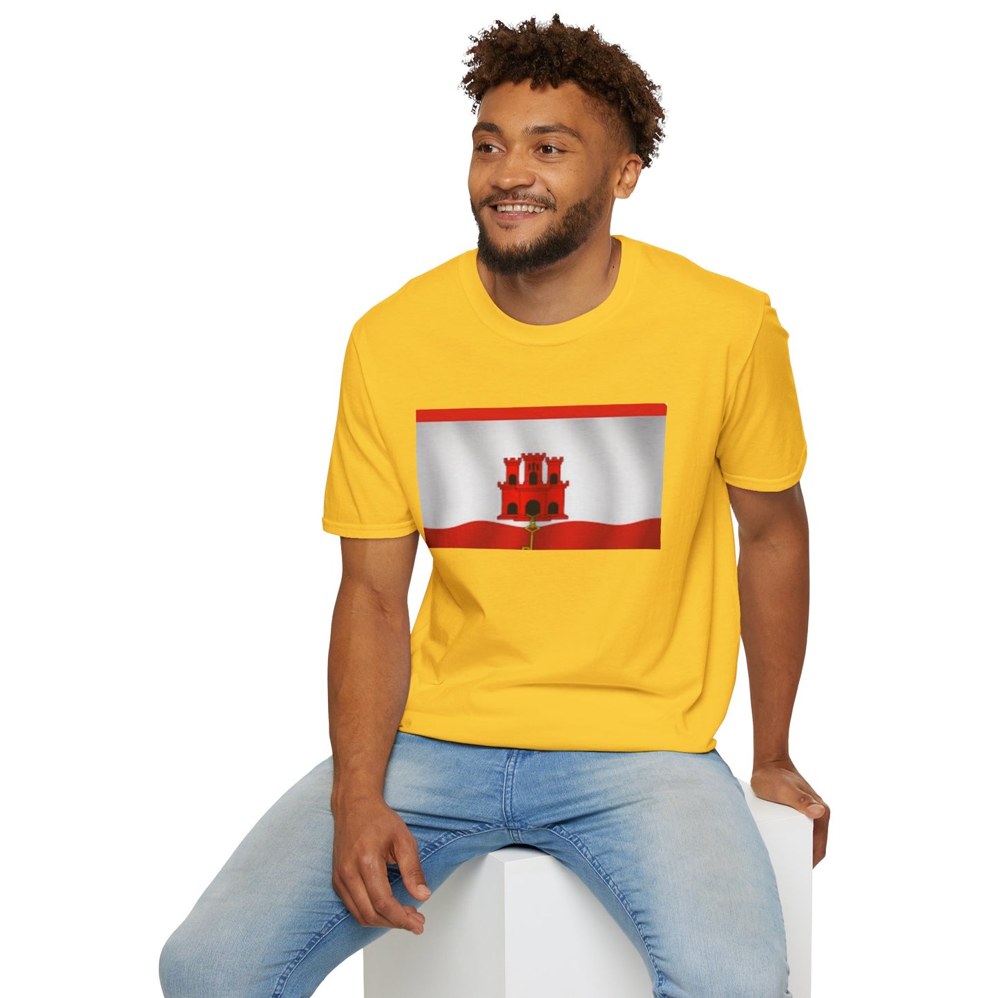 Unisex Softstyle T-Shirt -- Gibraltar