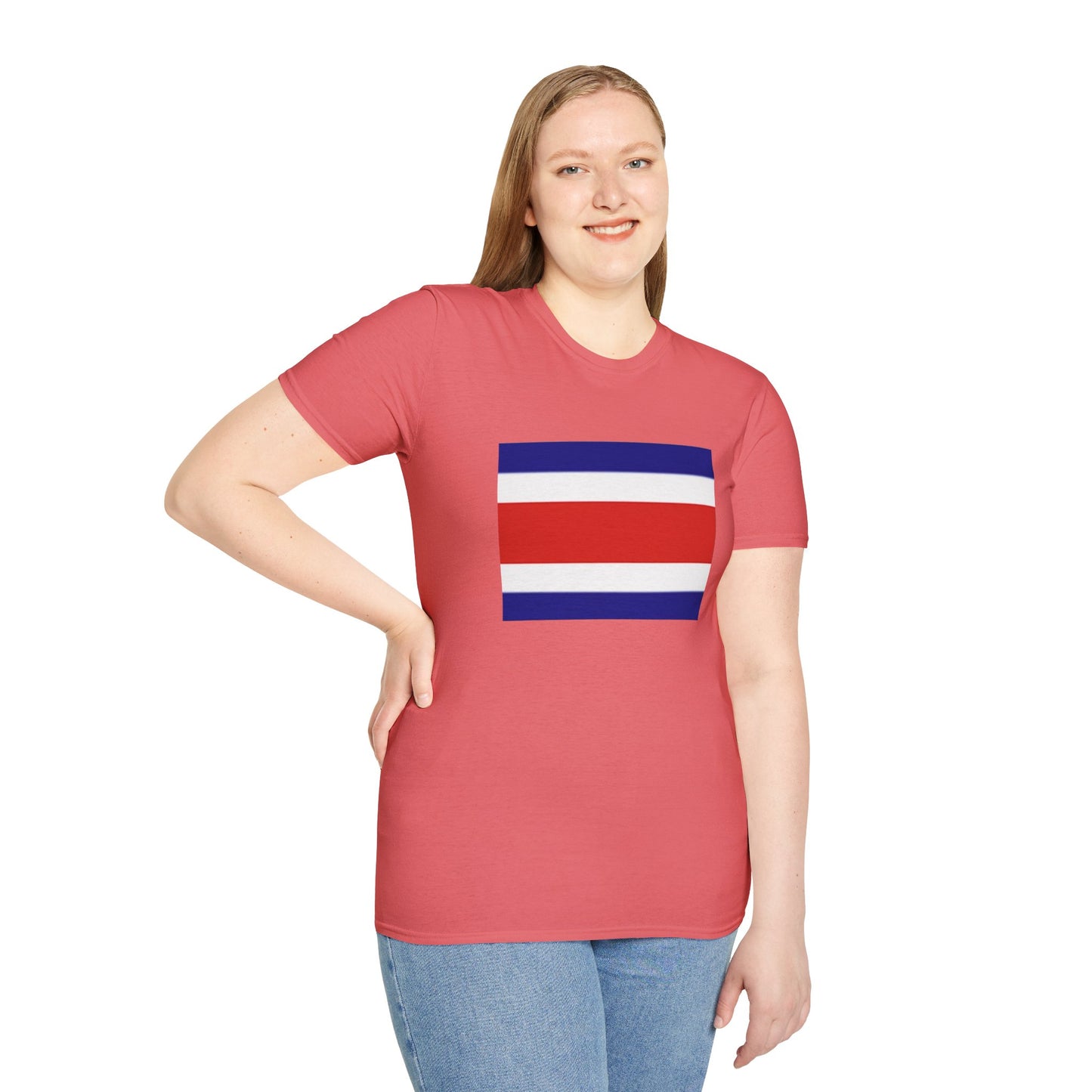 Unisex Softstyle T-Shirt -- Costa Rica