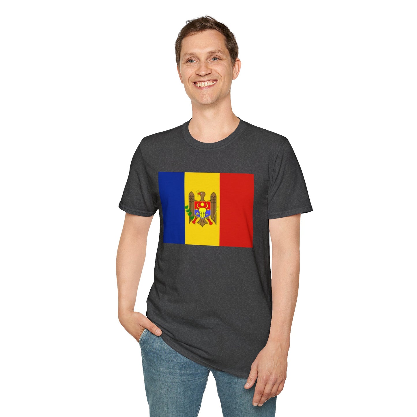 Unisex Softstyle T-Shirt -- Moldova
