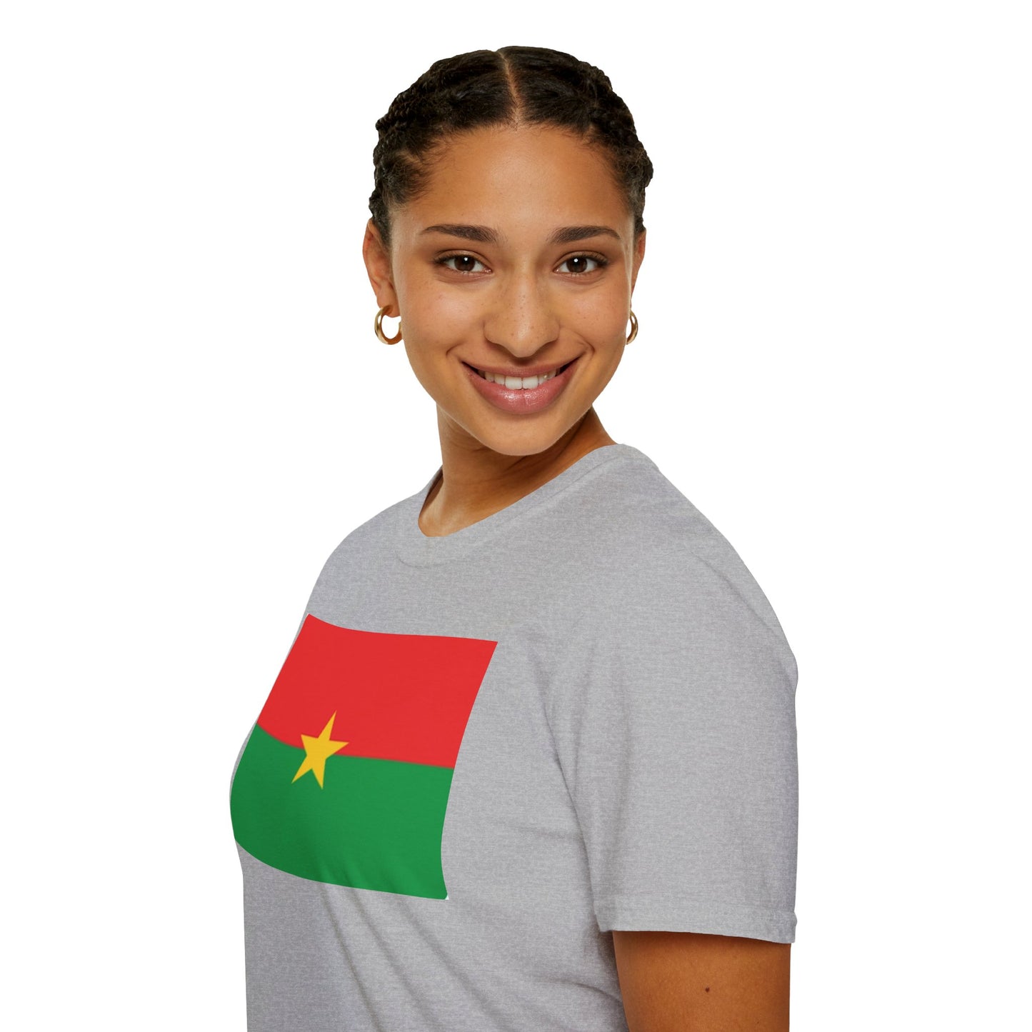 Unisex Softstyle T-Shirt -- Burkina Faso