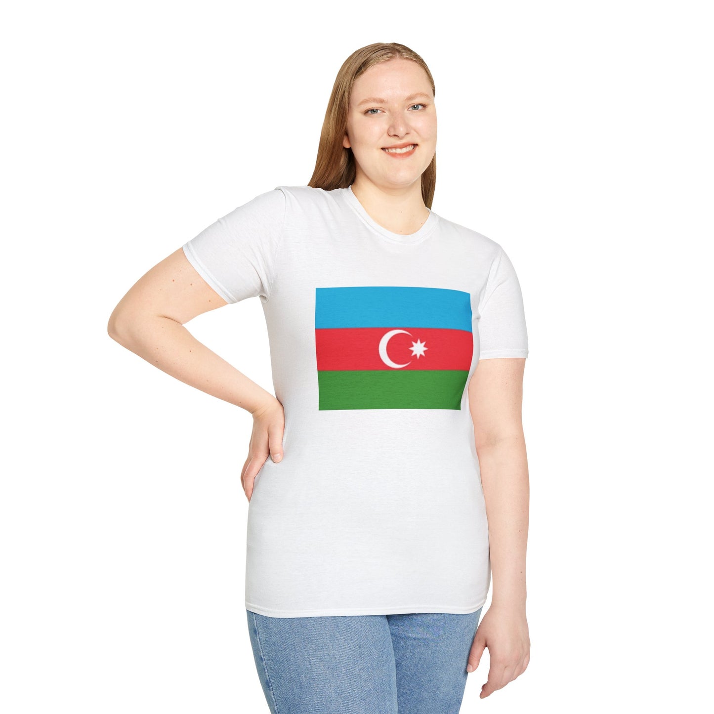Unisex Softstyle T-Shirt -- Azerbaijan