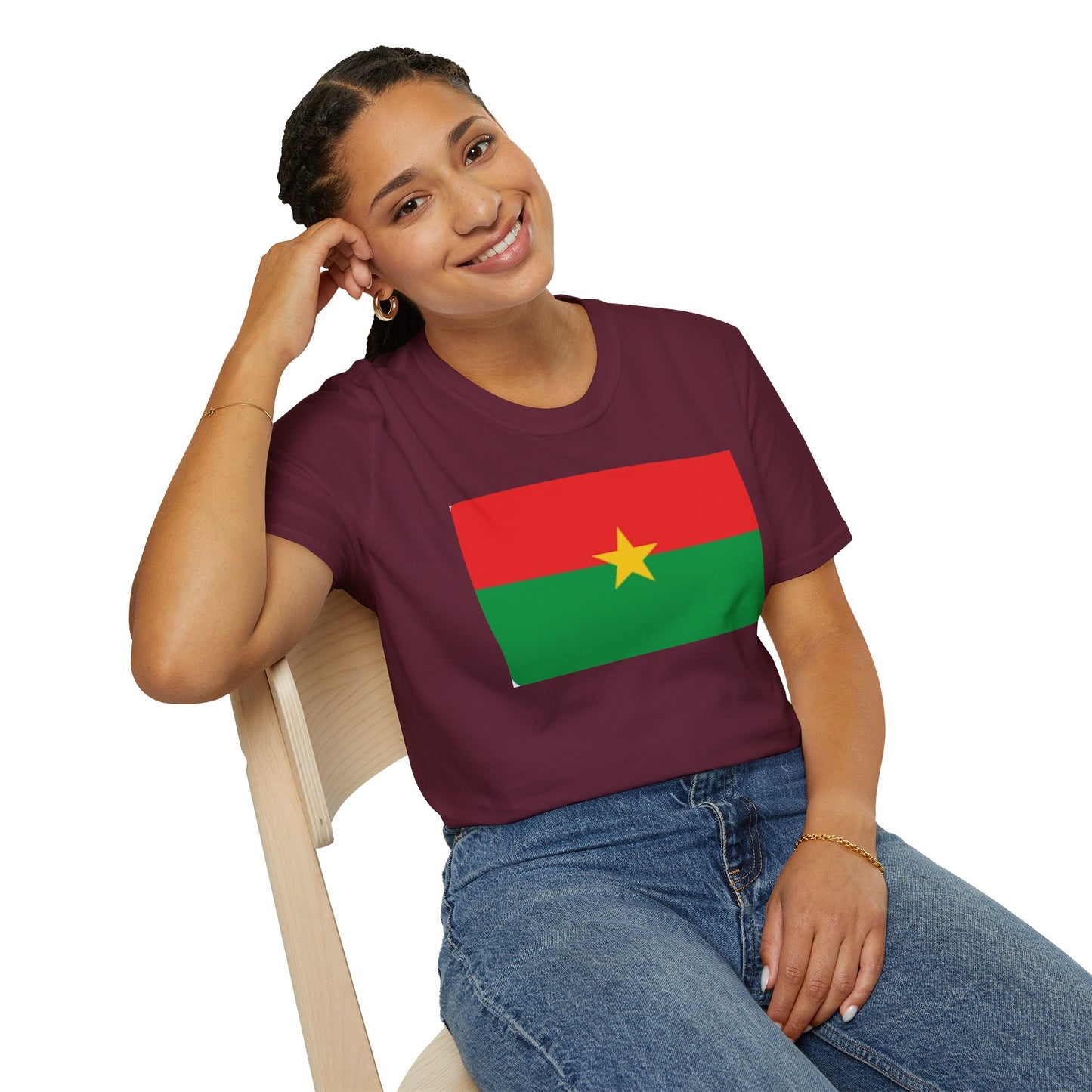 Unisex Softstyle T-Shirt -- Burkina Faso
