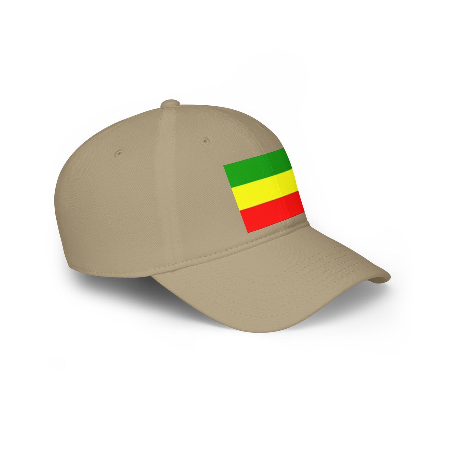 Low Profile Baseball Cap -- Ethiopan Flag no star