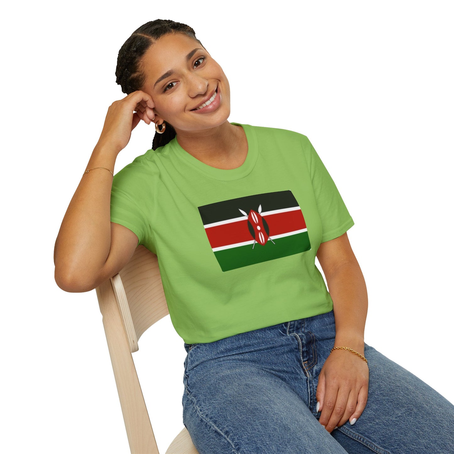 Unisex Softstyle T-Shirt -- Kenya