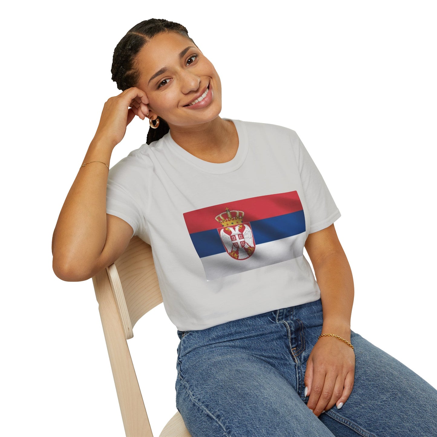 Unisex Softstyle T-Shirt -- Serbia