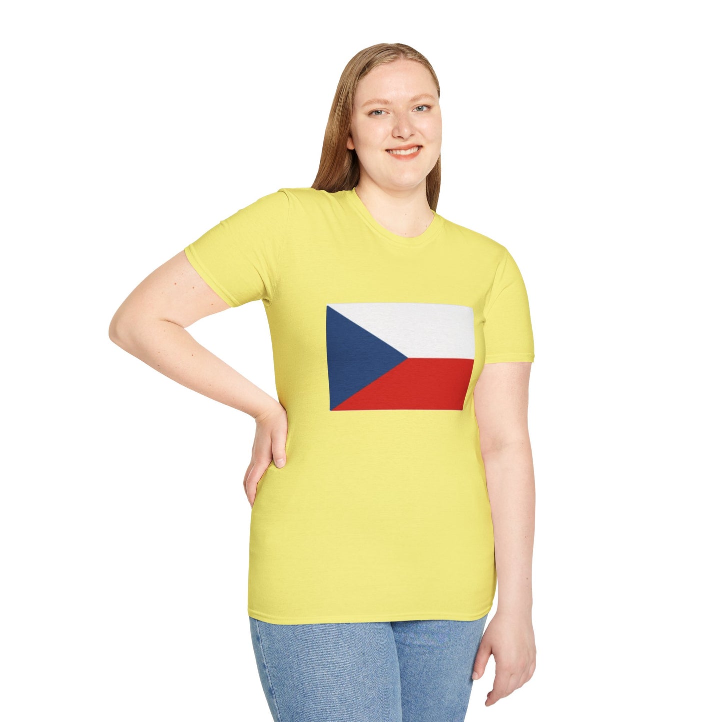 Unisex Softstyle T-Shirt -- Czechia