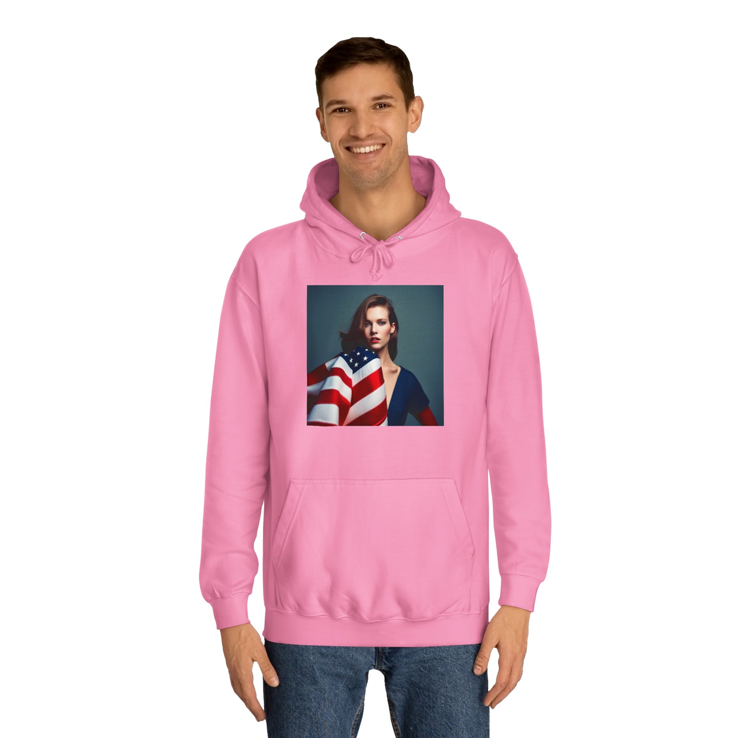 Unisex College Hoodie USA