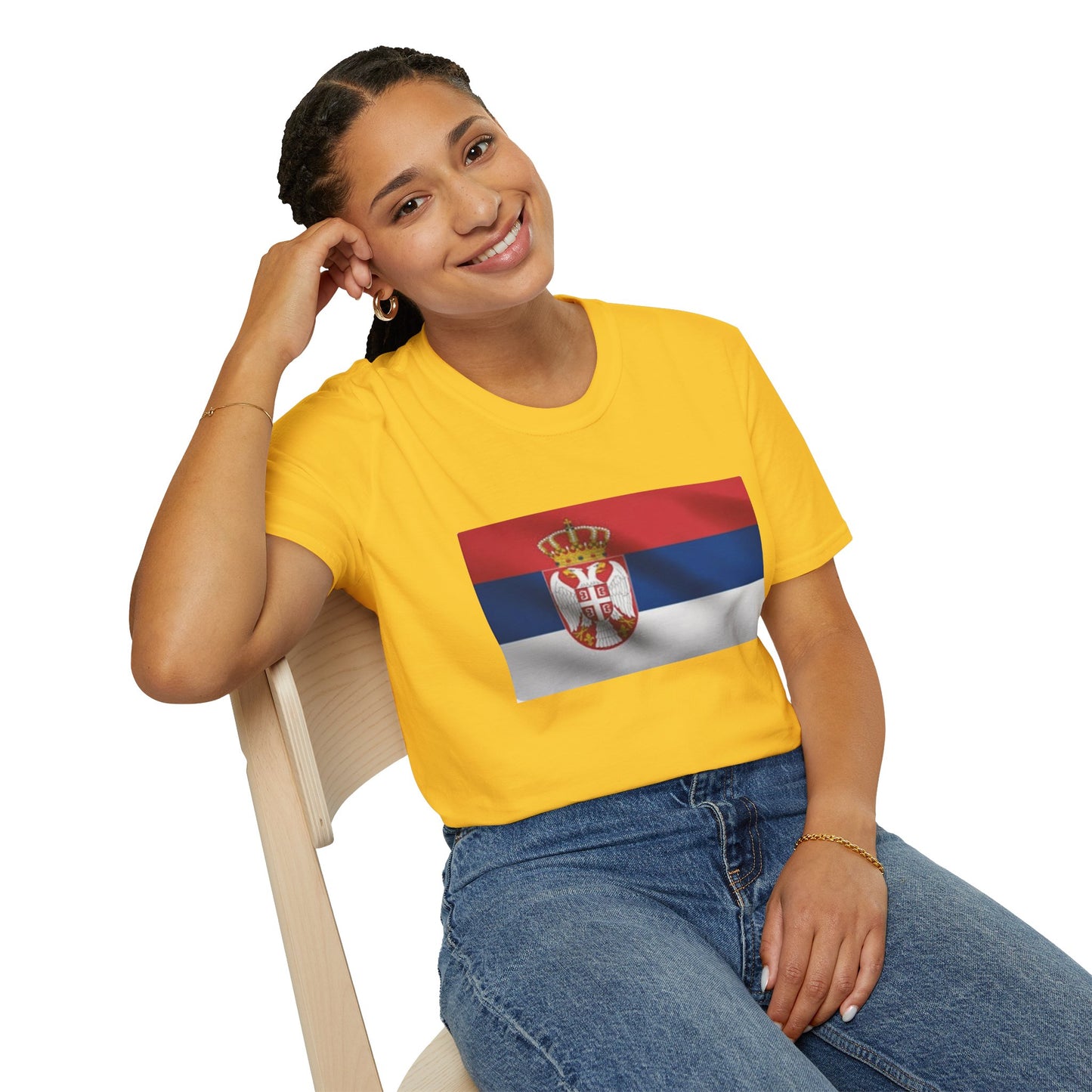 Unisex Softstyle T-Shirt -- Serbia