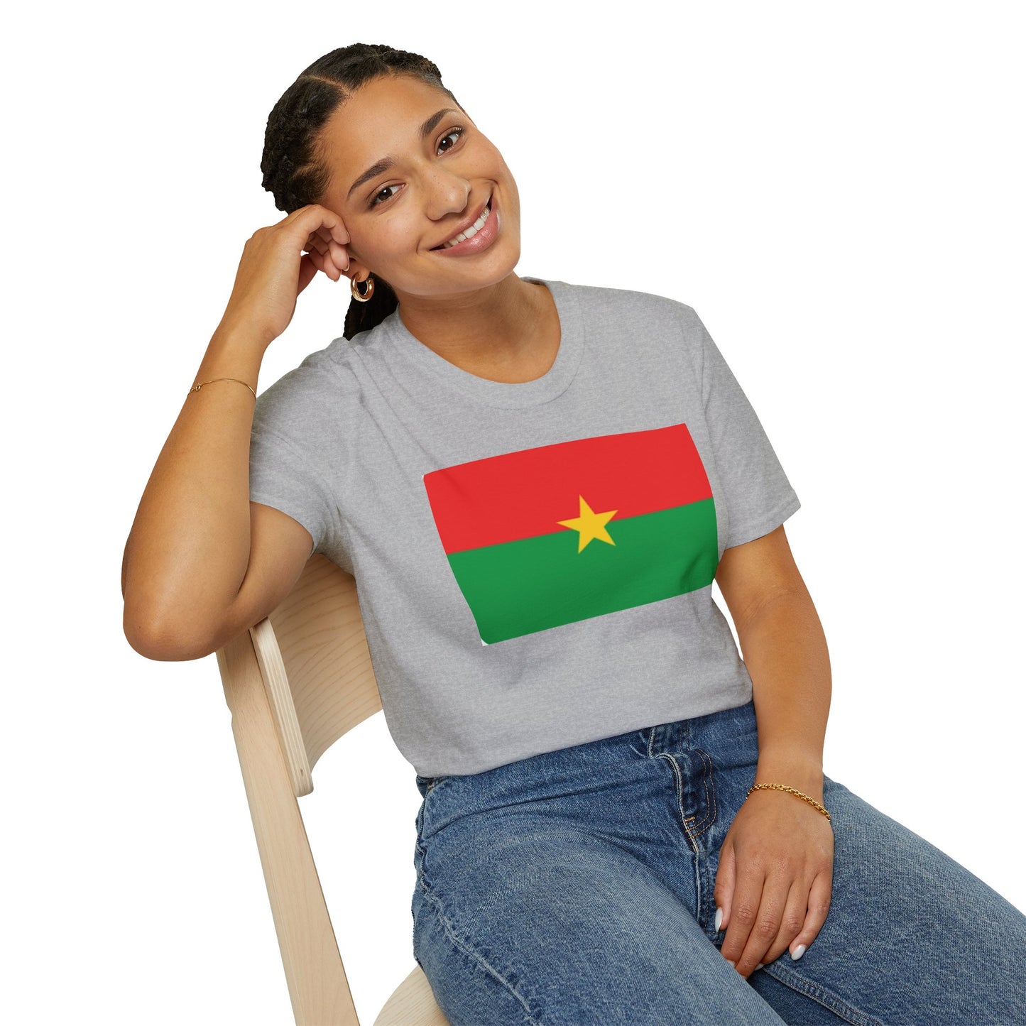 Unisex Softstyle T-Shirt -- Burkina Faso