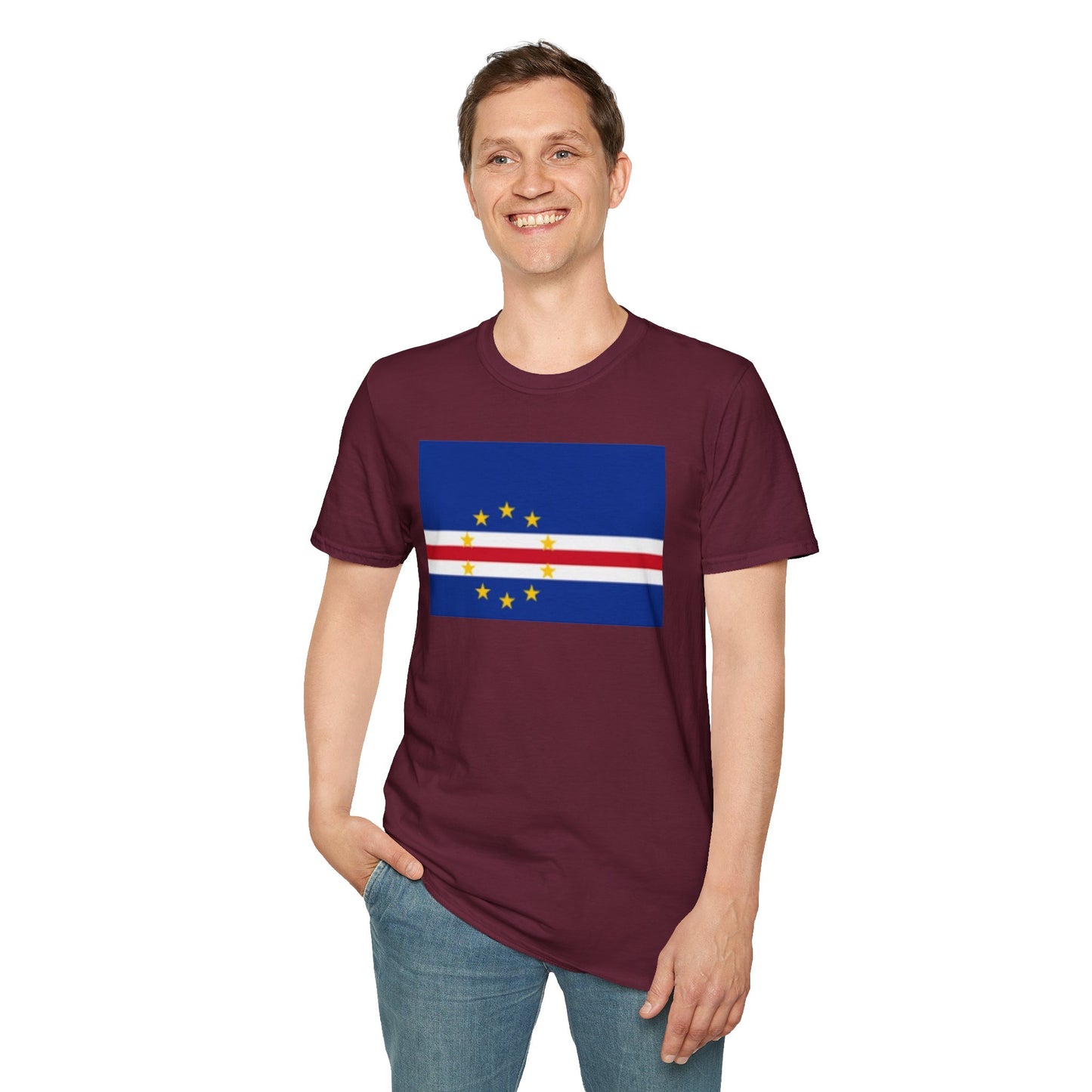 Unisex Softstyle T-Shirt -- Cabo Verde