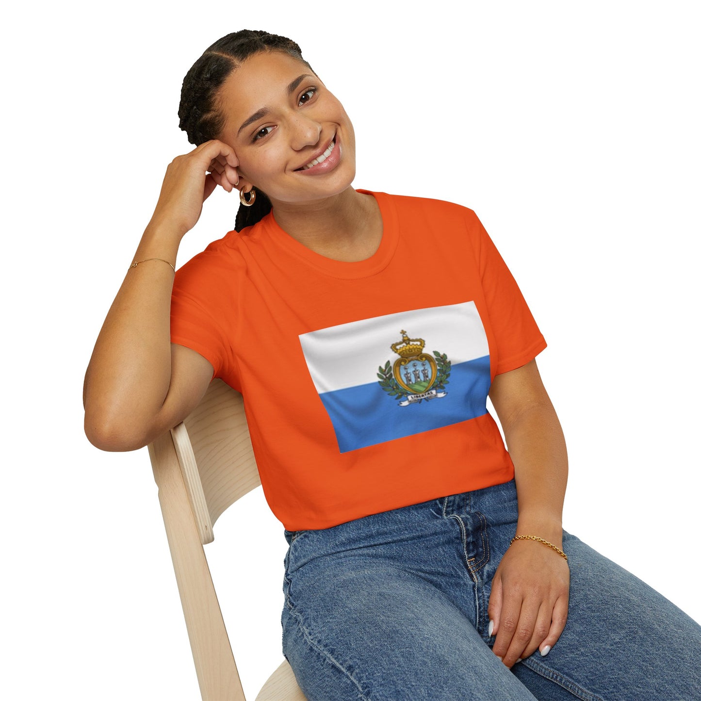 Unisex Softstyle T-Shirt -- San Marino