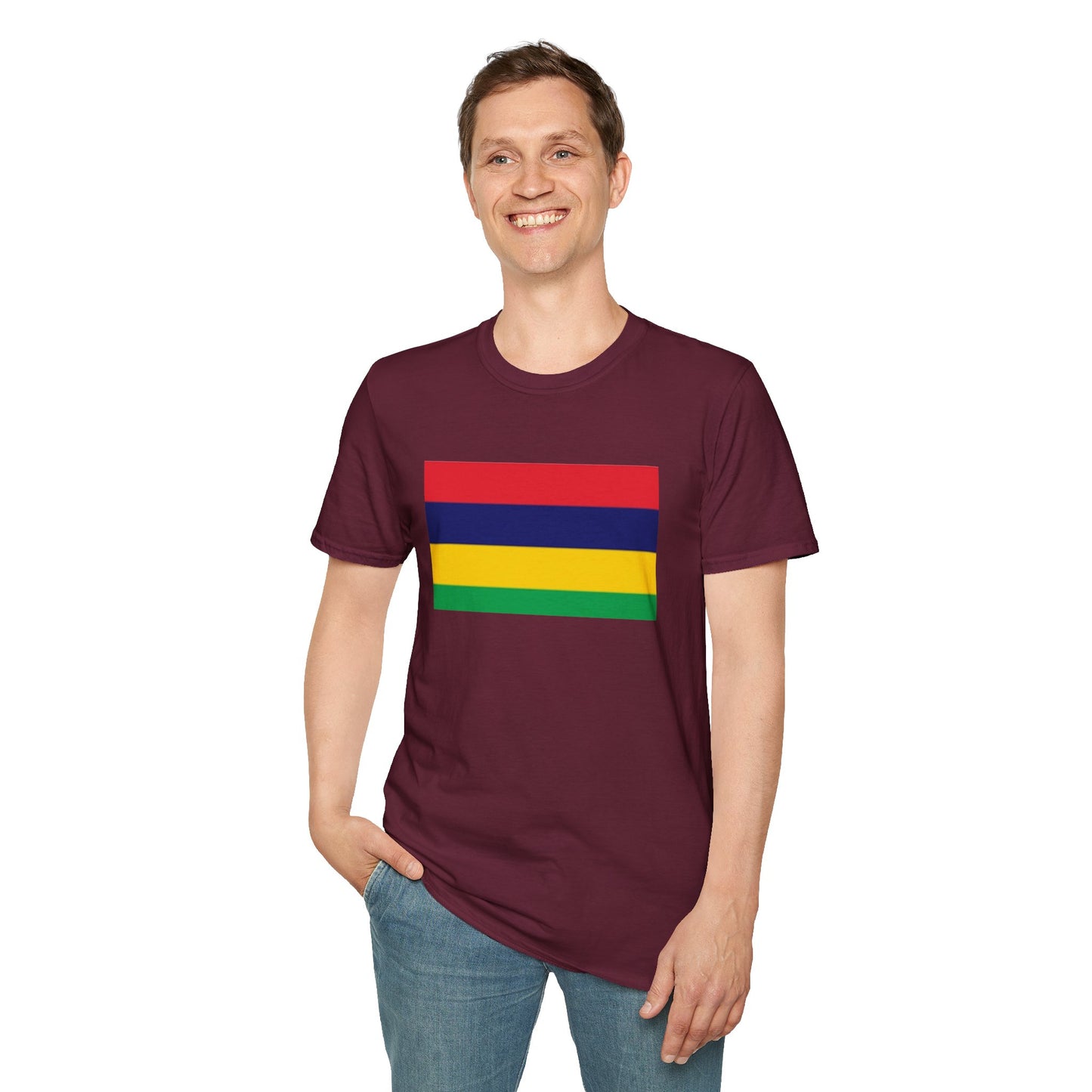 Unisex Softstyle T-Shirt -- Mauritius