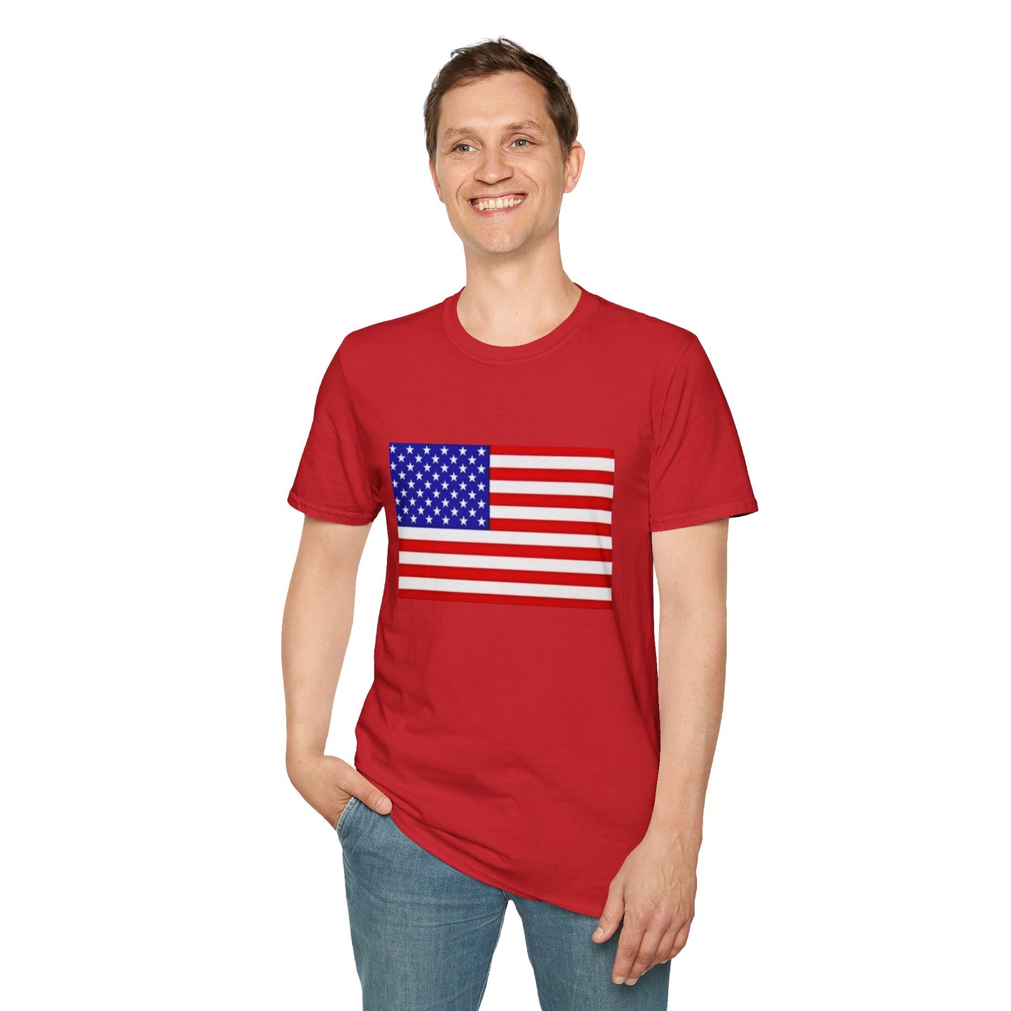 Unisex Softstyle T-Shirt -- USA