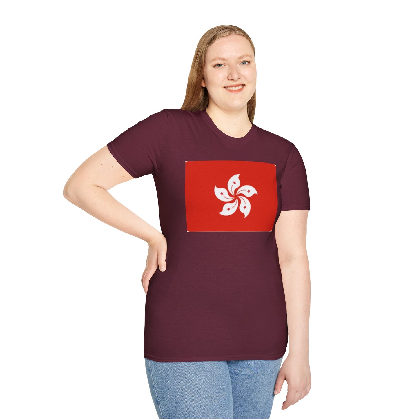 Unisex Softstyle T-Shirt -- Hong Kong