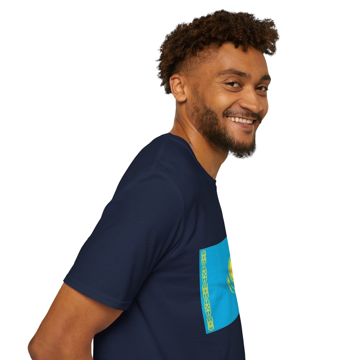 Unisex Softstyle T-Shirt -- Kazakhstan