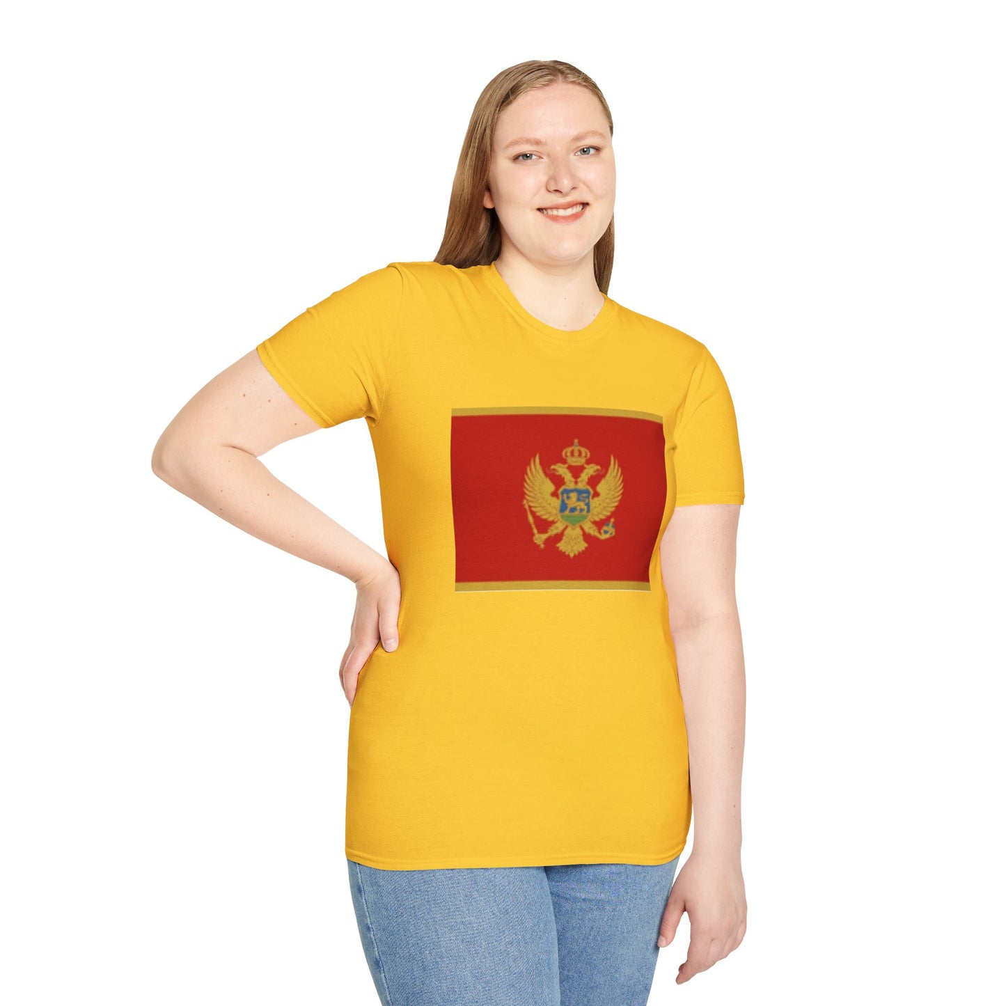 Unisex Softstyle T-Shirt -- Montenegro