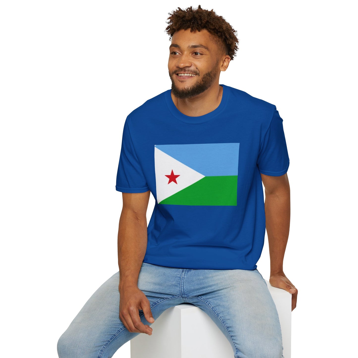 Unisex Softstyle T-Shirt -- Djibouti