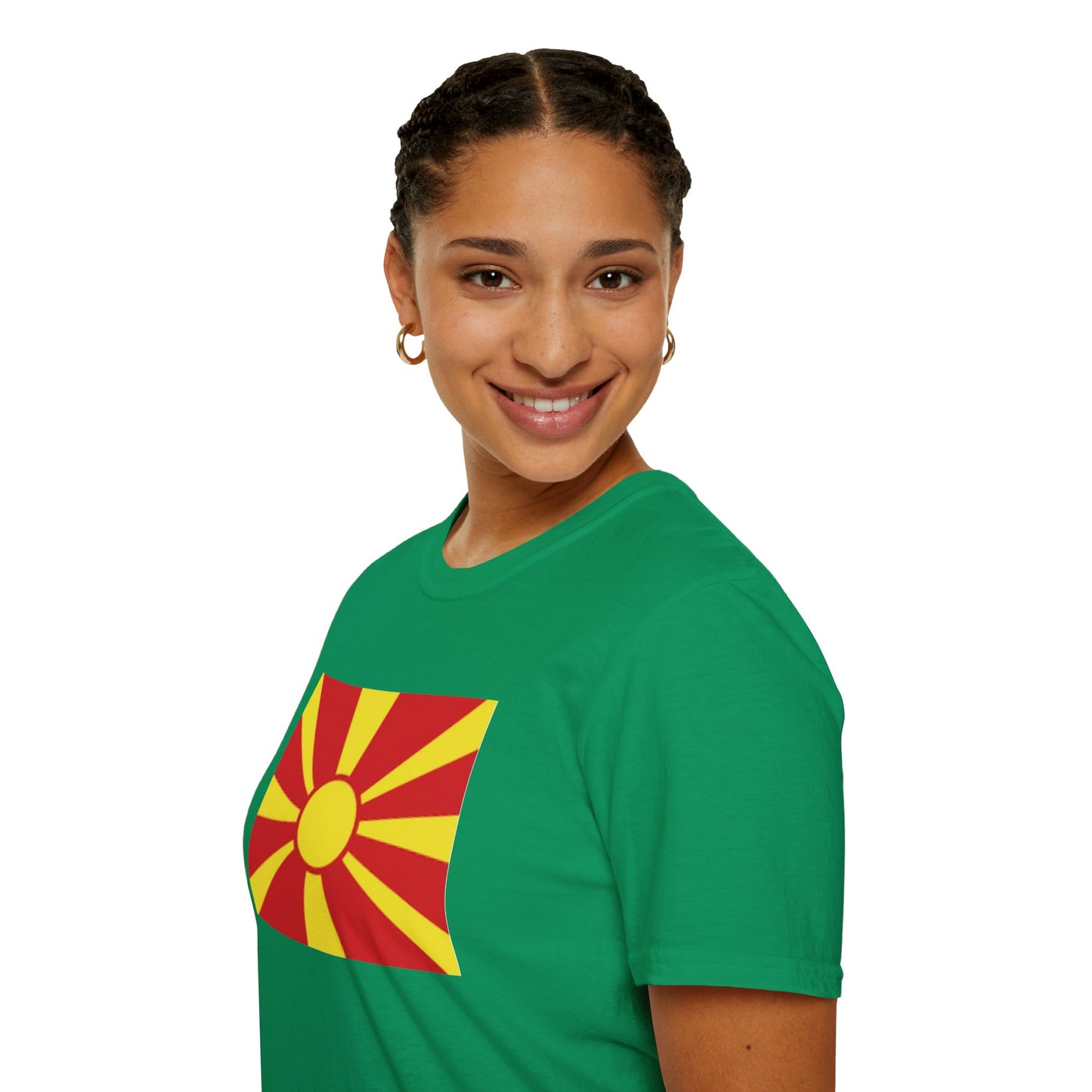 Unisex Softstyle T-Shirt -- North Macedonia