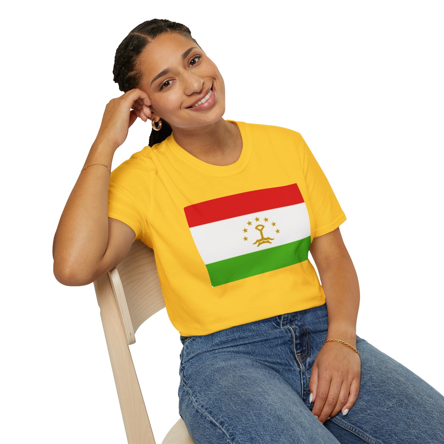 Unisex Softstyle T-Shirt -- Tajikistan