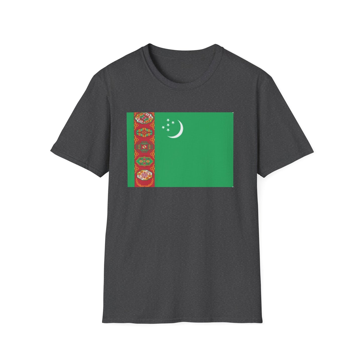 Unisex Softstyle T-Shirt -- Turkmenistan