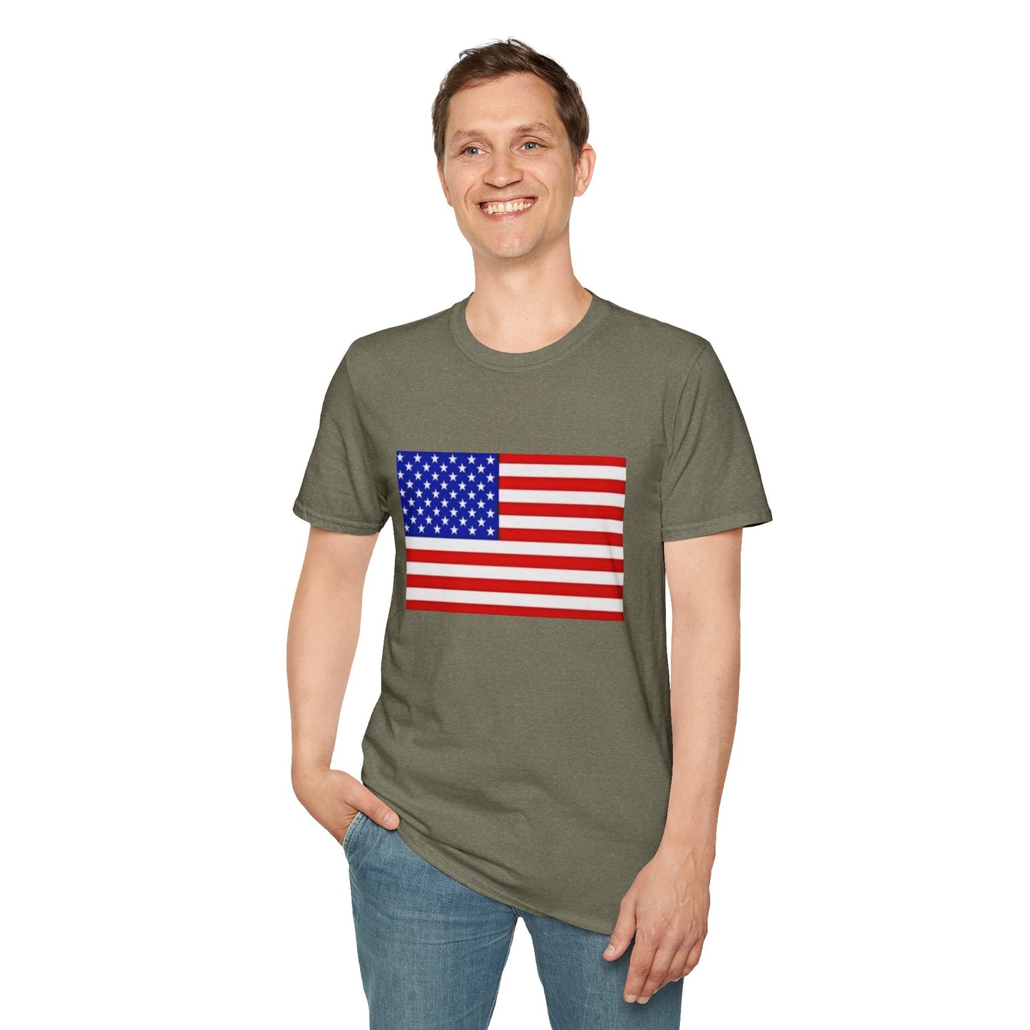 Unisex Softstyle T-Shirt -- USA