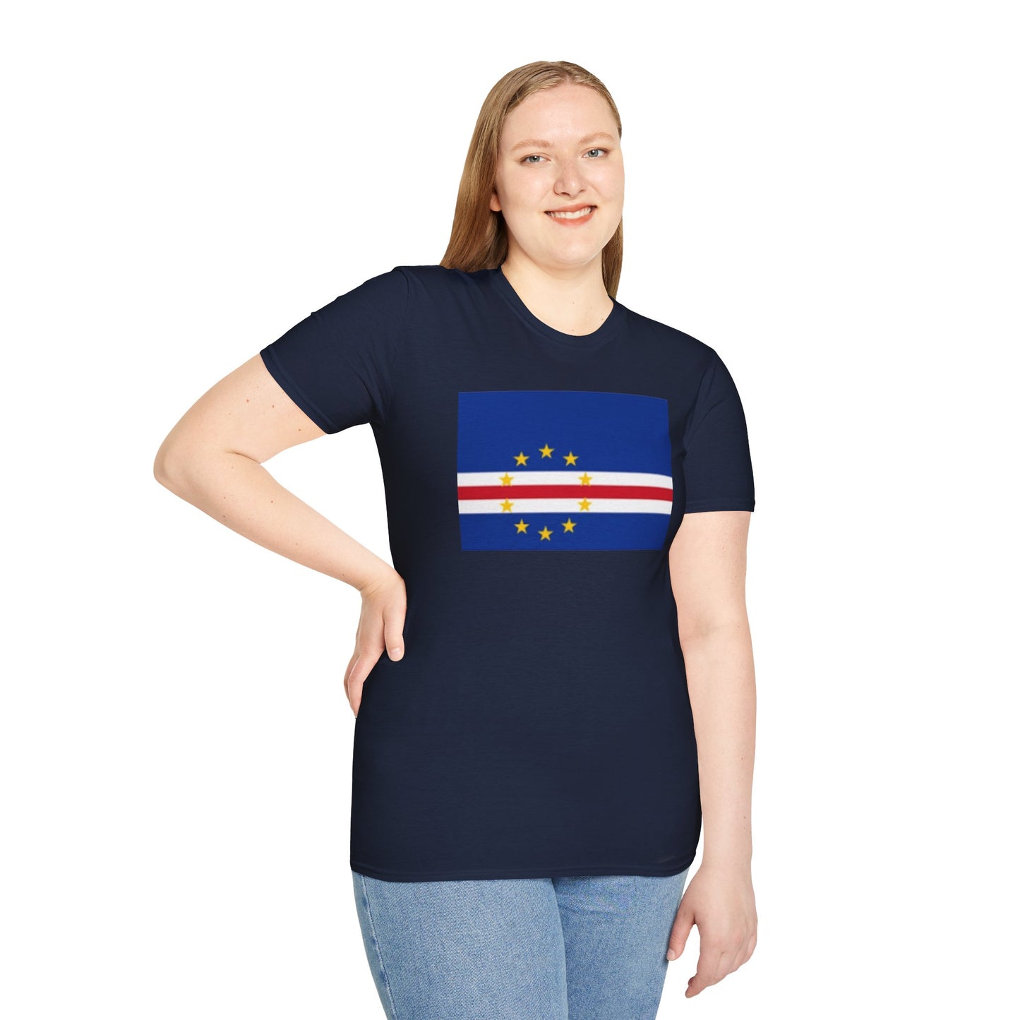 Unisex Softstyle T-Shirt -- Cabo Verde