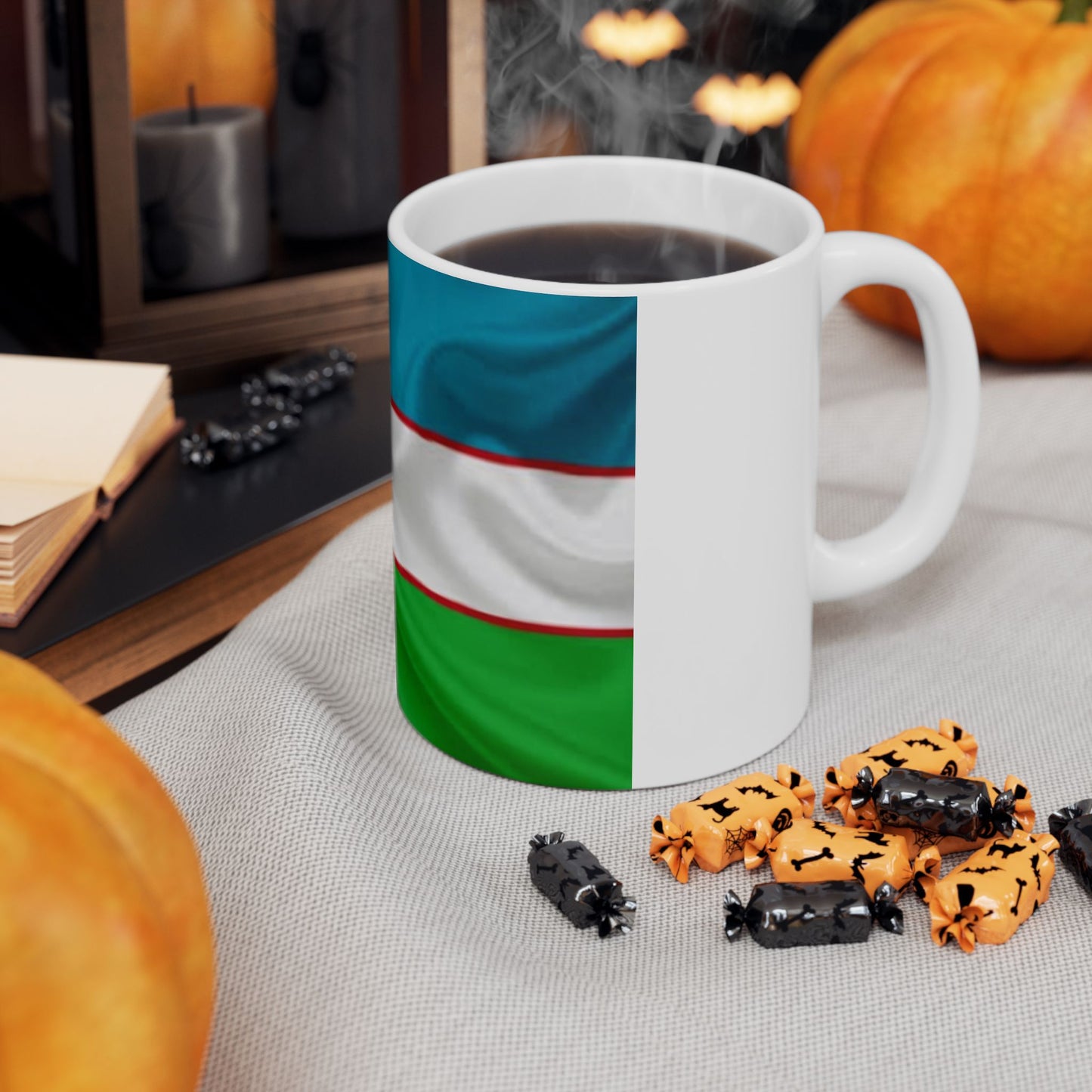 Ceramic Mug, 11oz -- Uzbekistan
