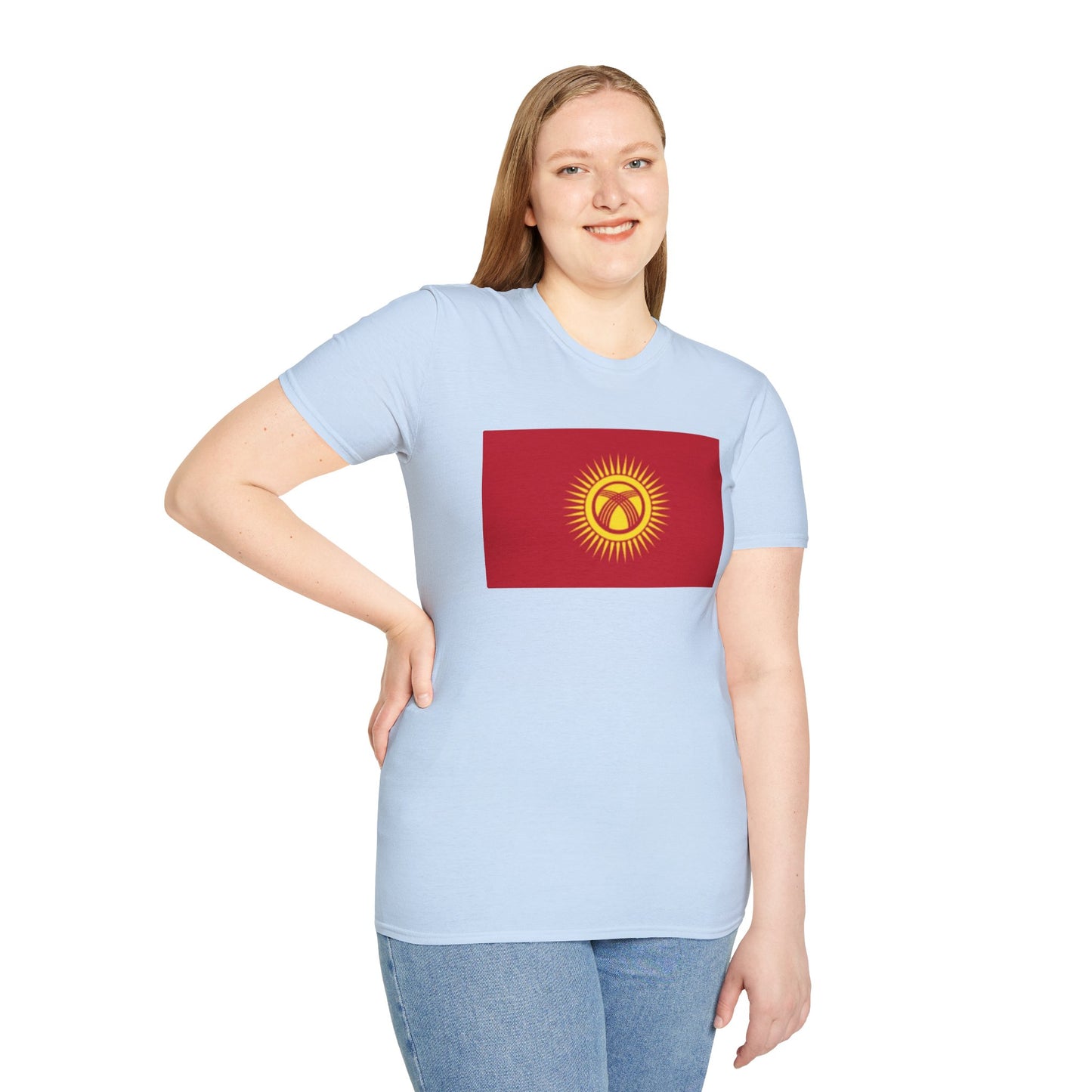 Unisex Softstyle T-Shirt -- Kyrgyzstan
