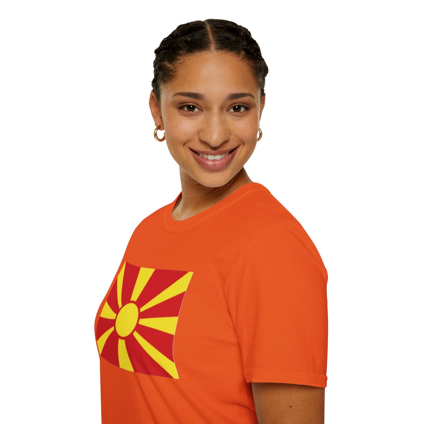 Unisex Softstyle T-Shirt -- North Macedonia