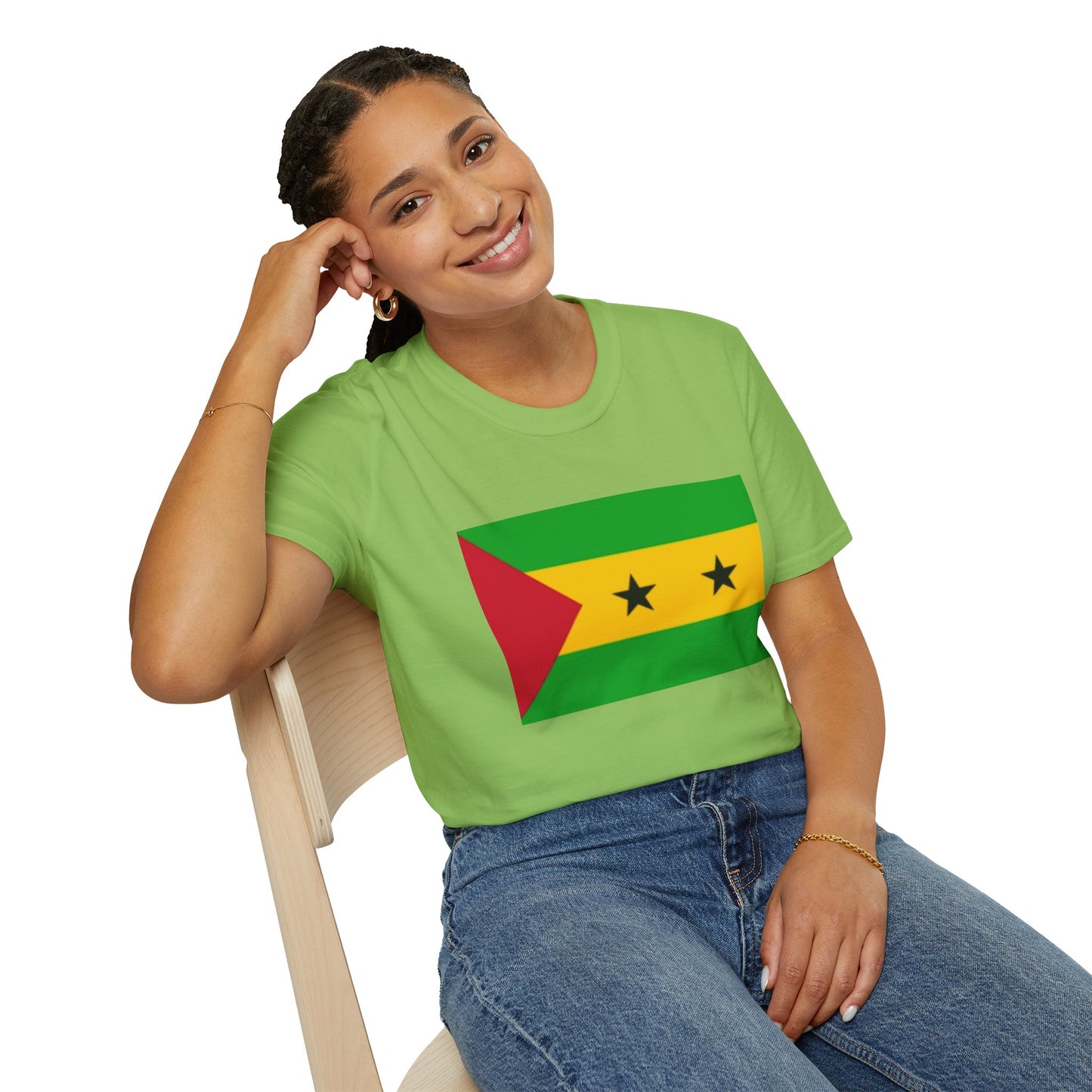 Unisex Softstyle T-Shirt -- Sao Tome and Principe