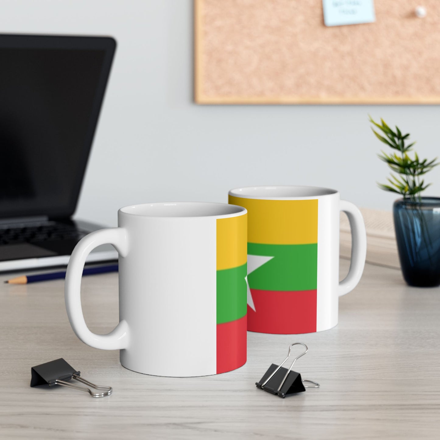 Ceramic Mug, 11oz -- Myanmar