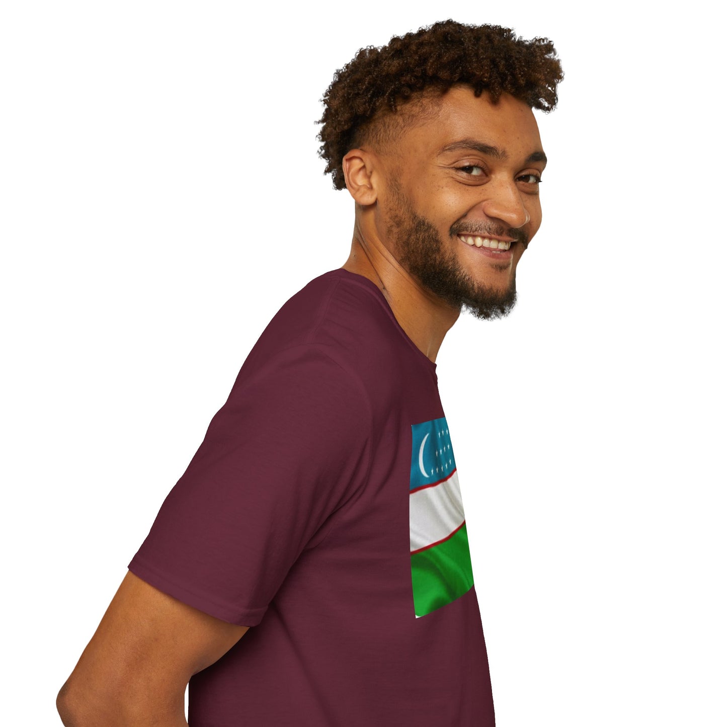 Unisex Softstyle T-Shirt -- Uzbekistan