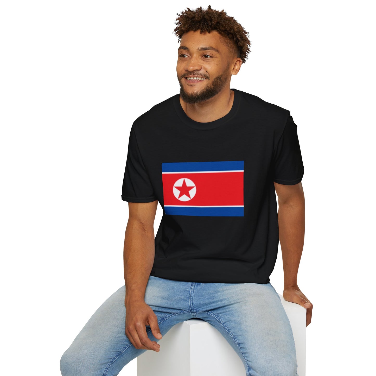 Unisex Softstyle T-Shirt -- North Korea