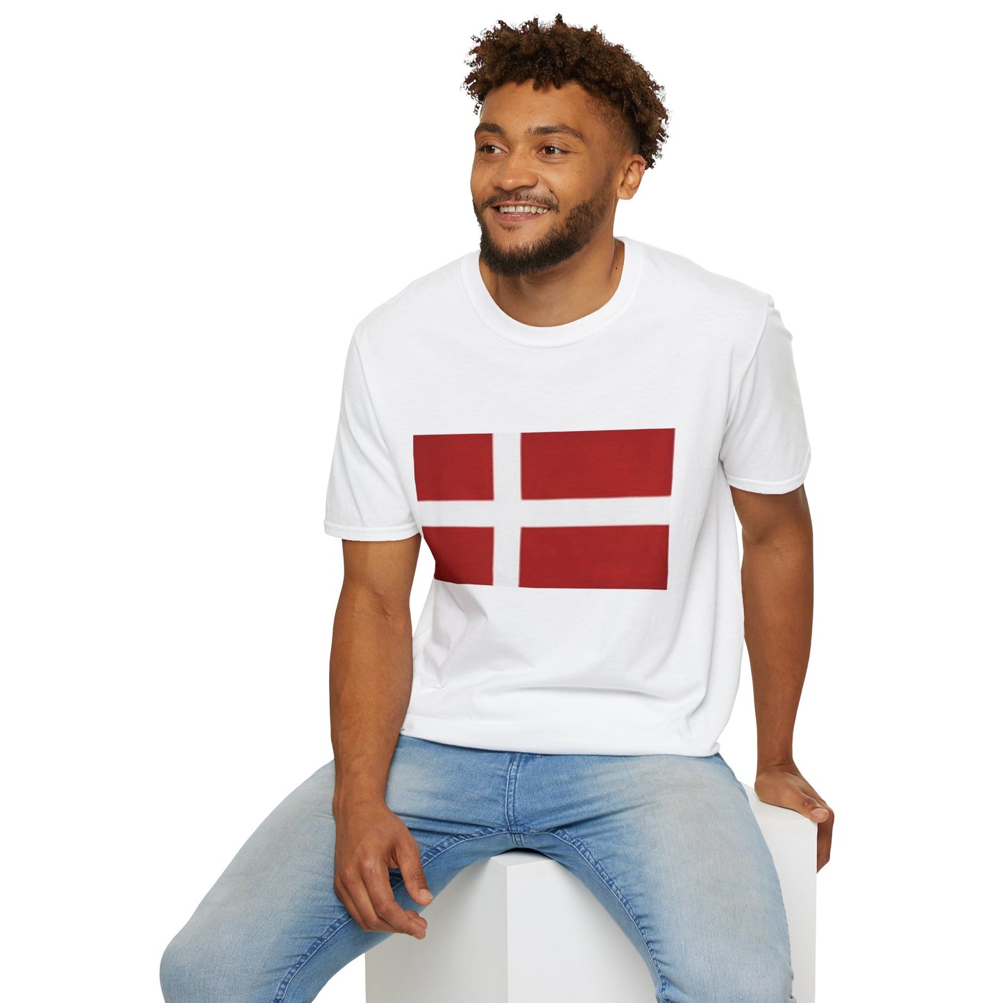 Unisex Softstyle T-Shirt -- Denmark