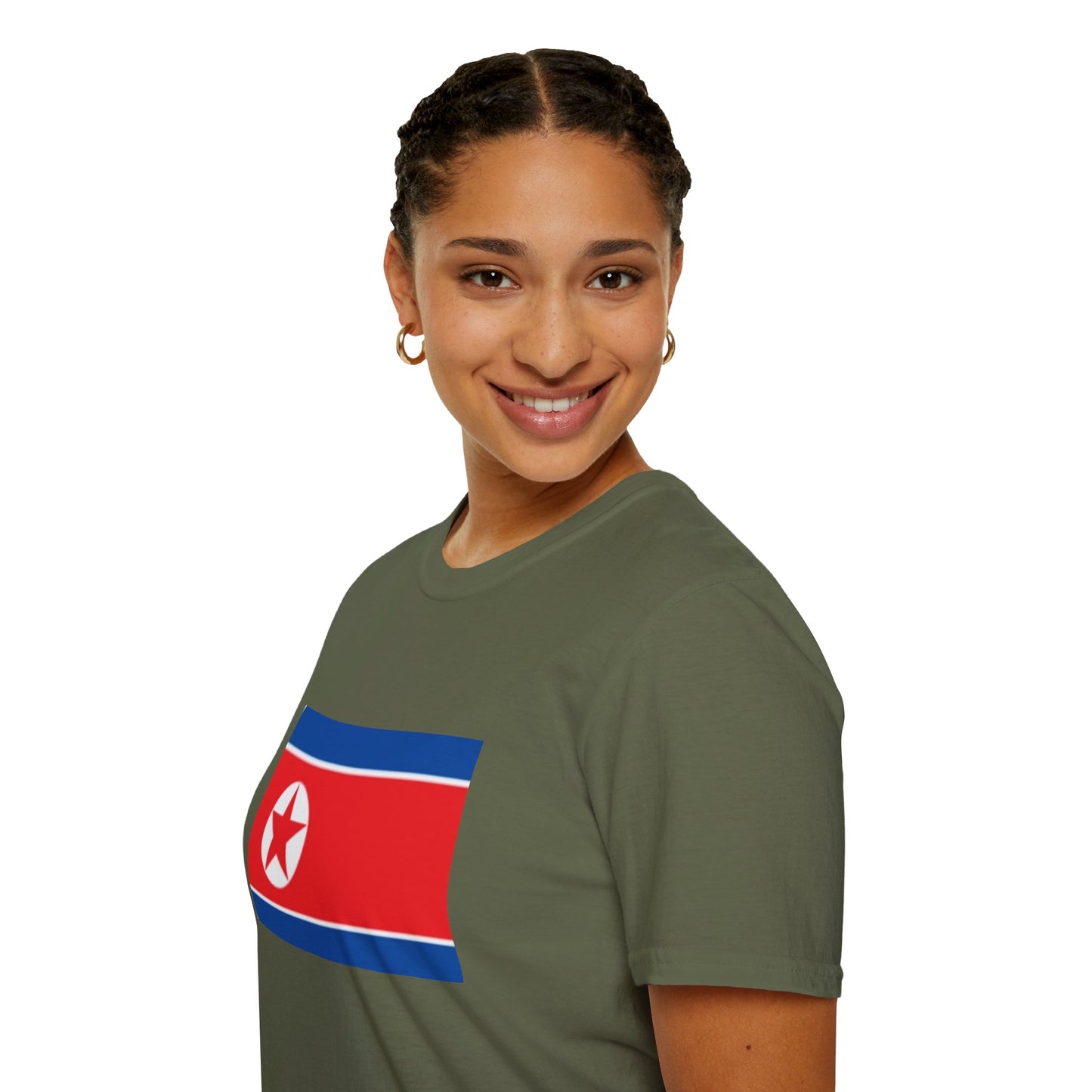Unisex Softstyle T-Shirt -- North Korea