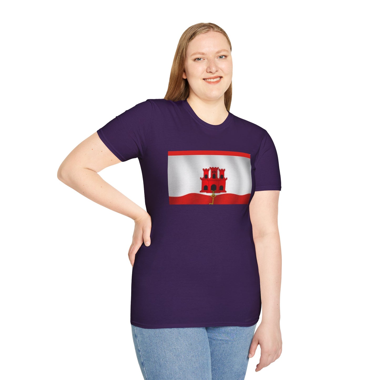 Unisex Softstyle T-Shirt -- Gibraltar