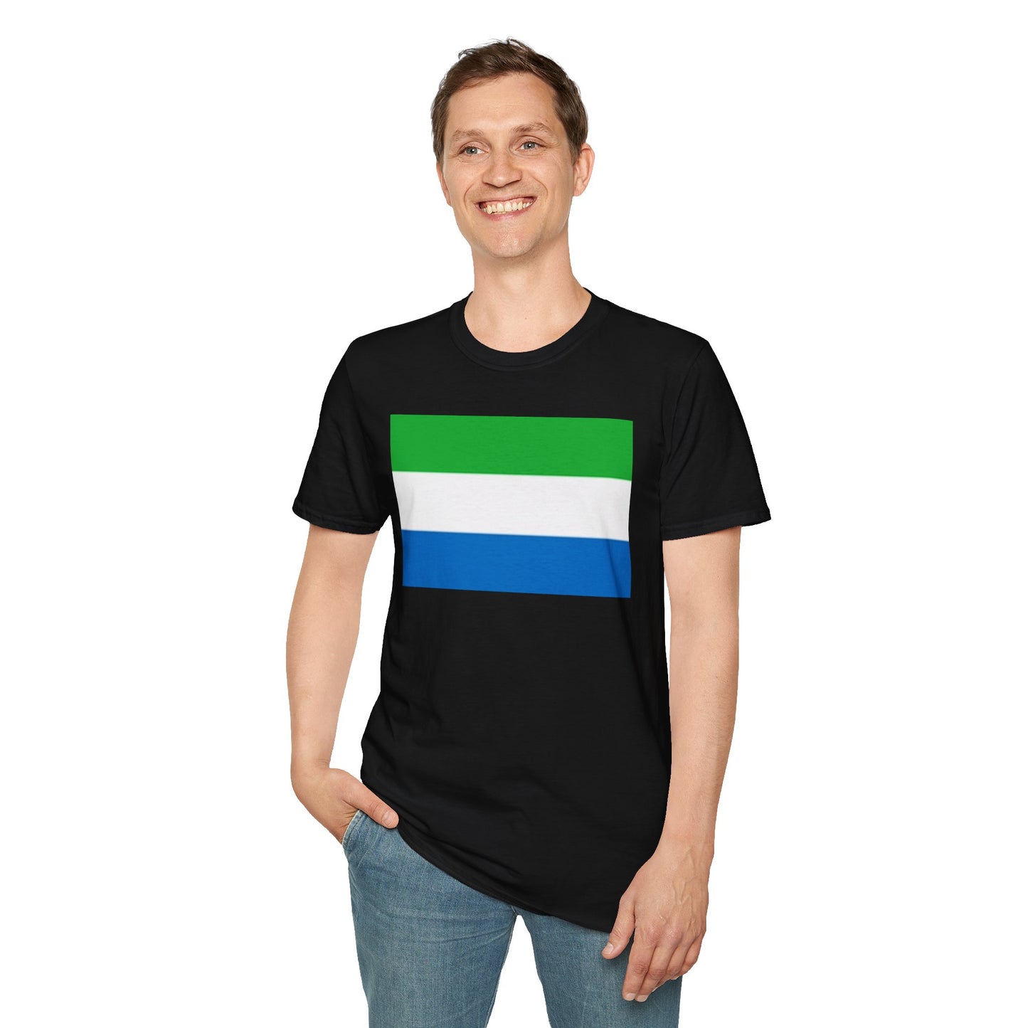 Unisex Softstyle T-Shirt -- Sierra Leone