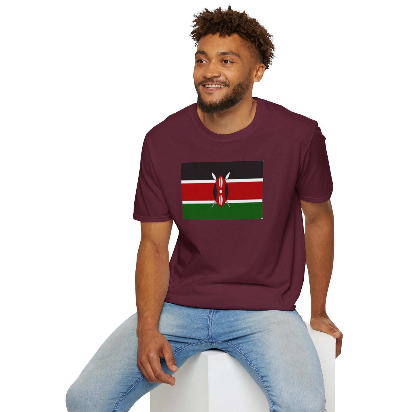 Unisex Softstyle T-Shirt -- Kenya