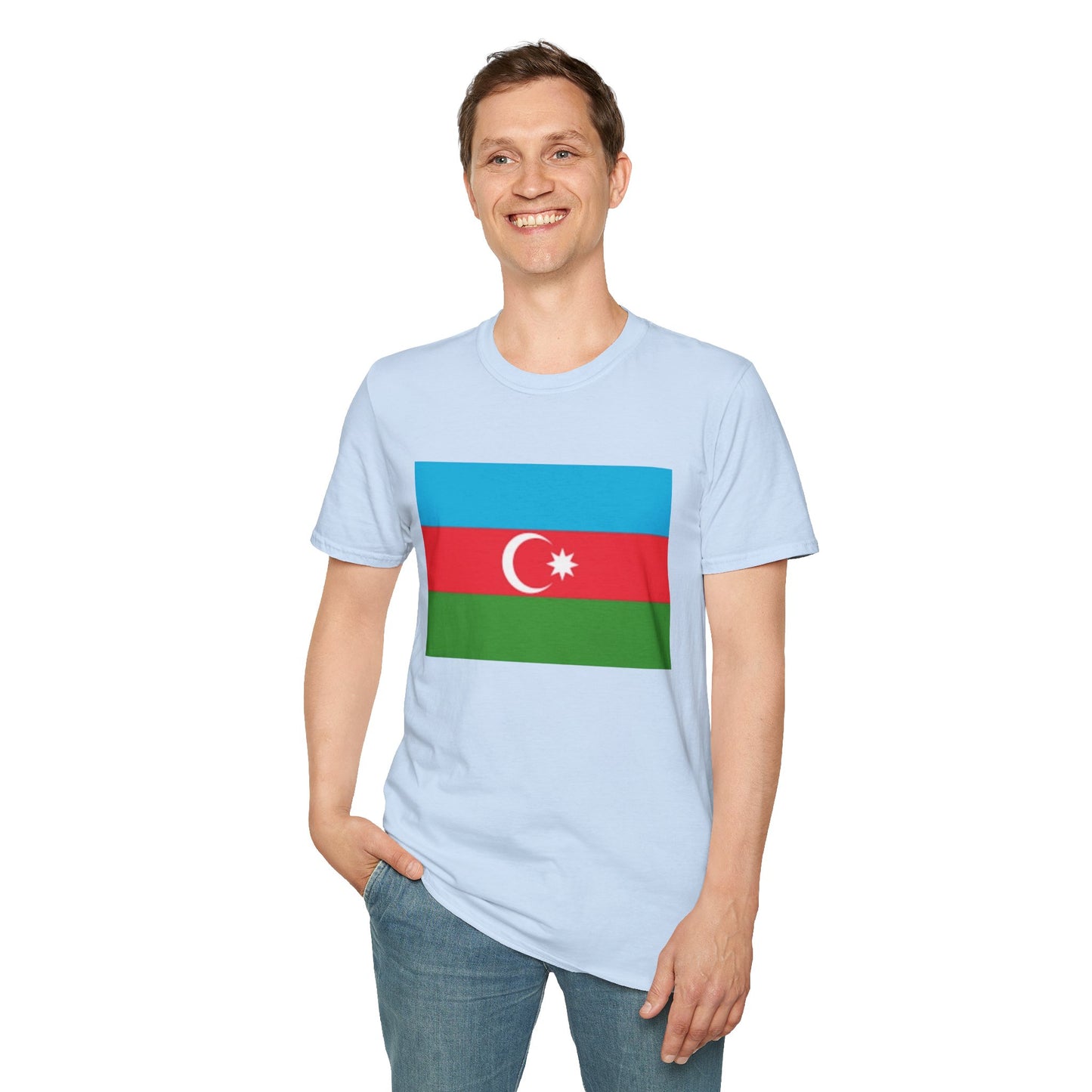 Unisex Softstyle T-Shirt -- Azerbaijan