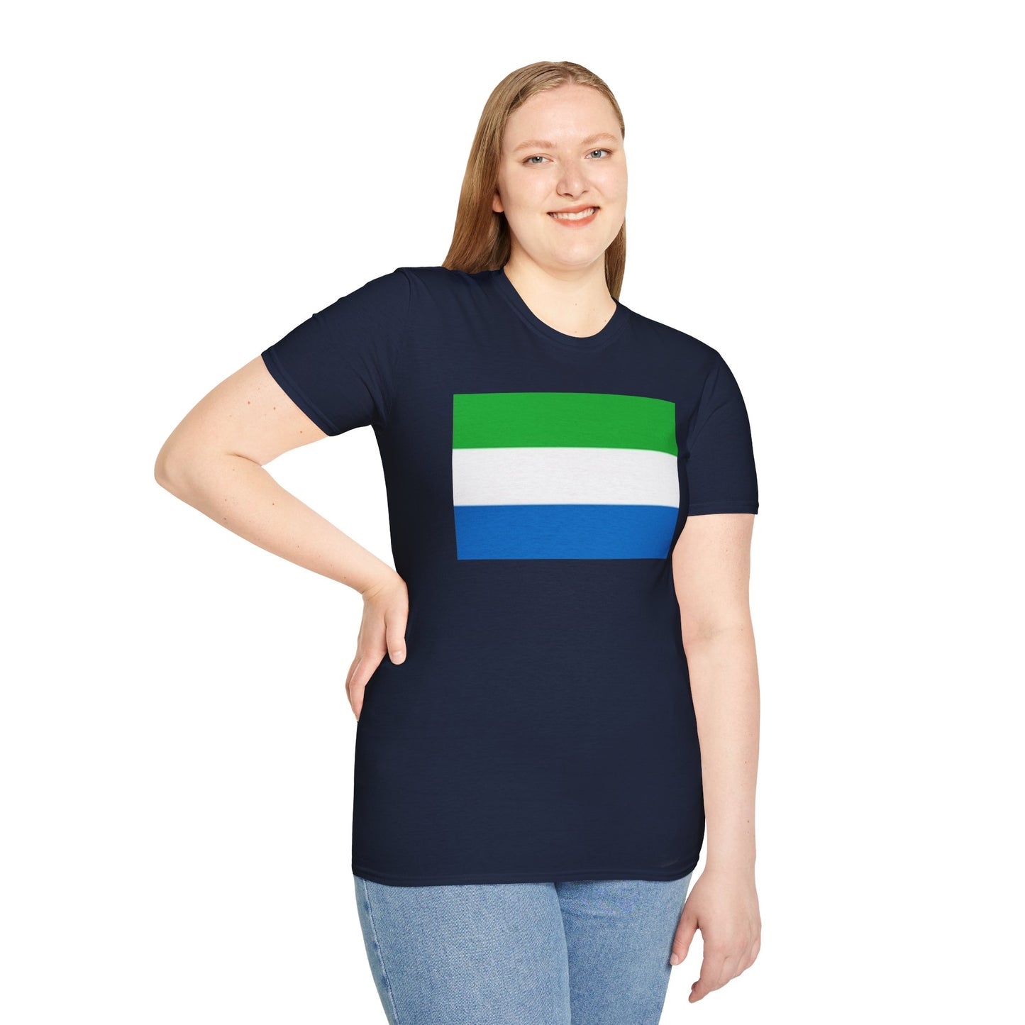 Unisex Softstyle T-Shirt -- Sierra Leone