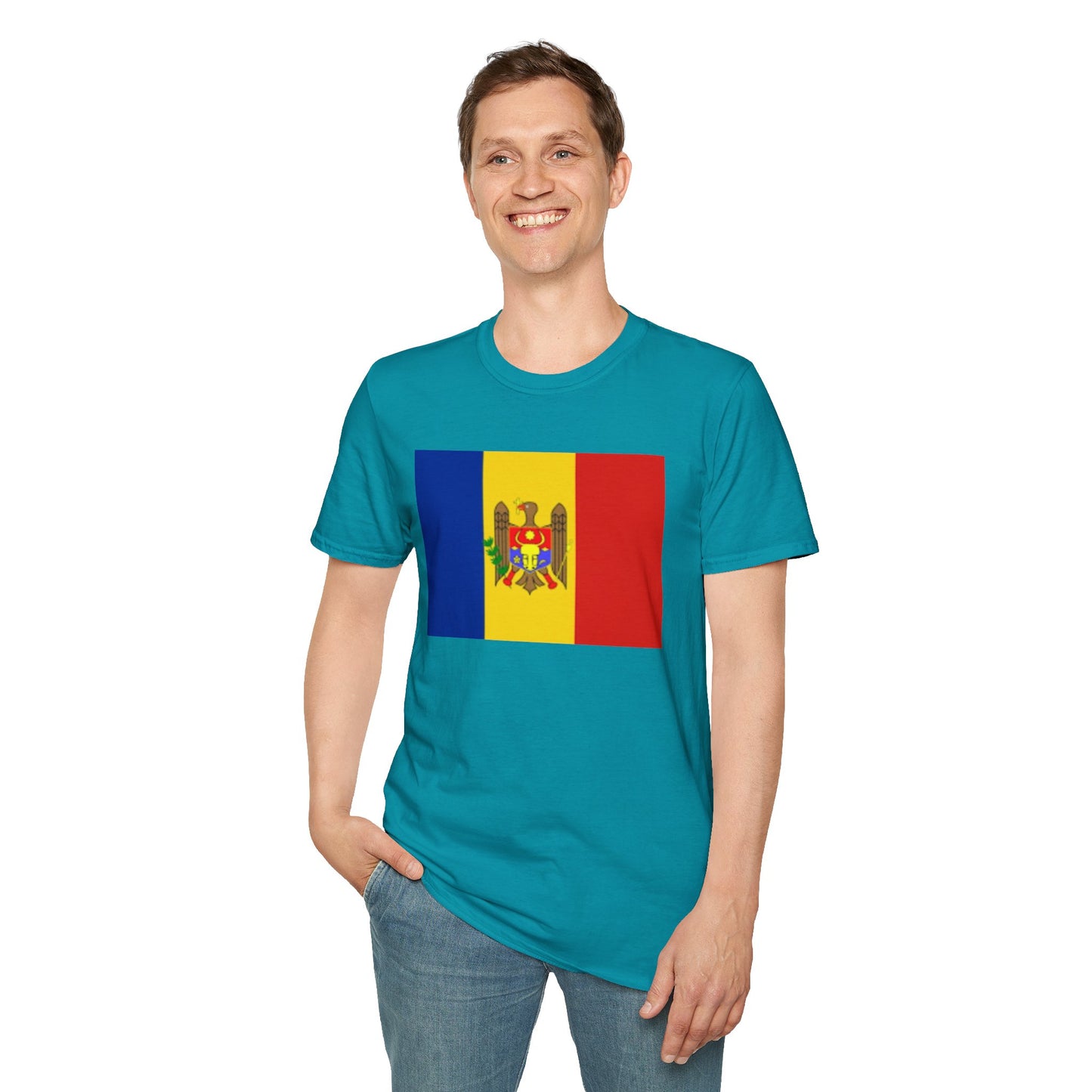 Unisex Softstyle T-Shirt -- Moldova